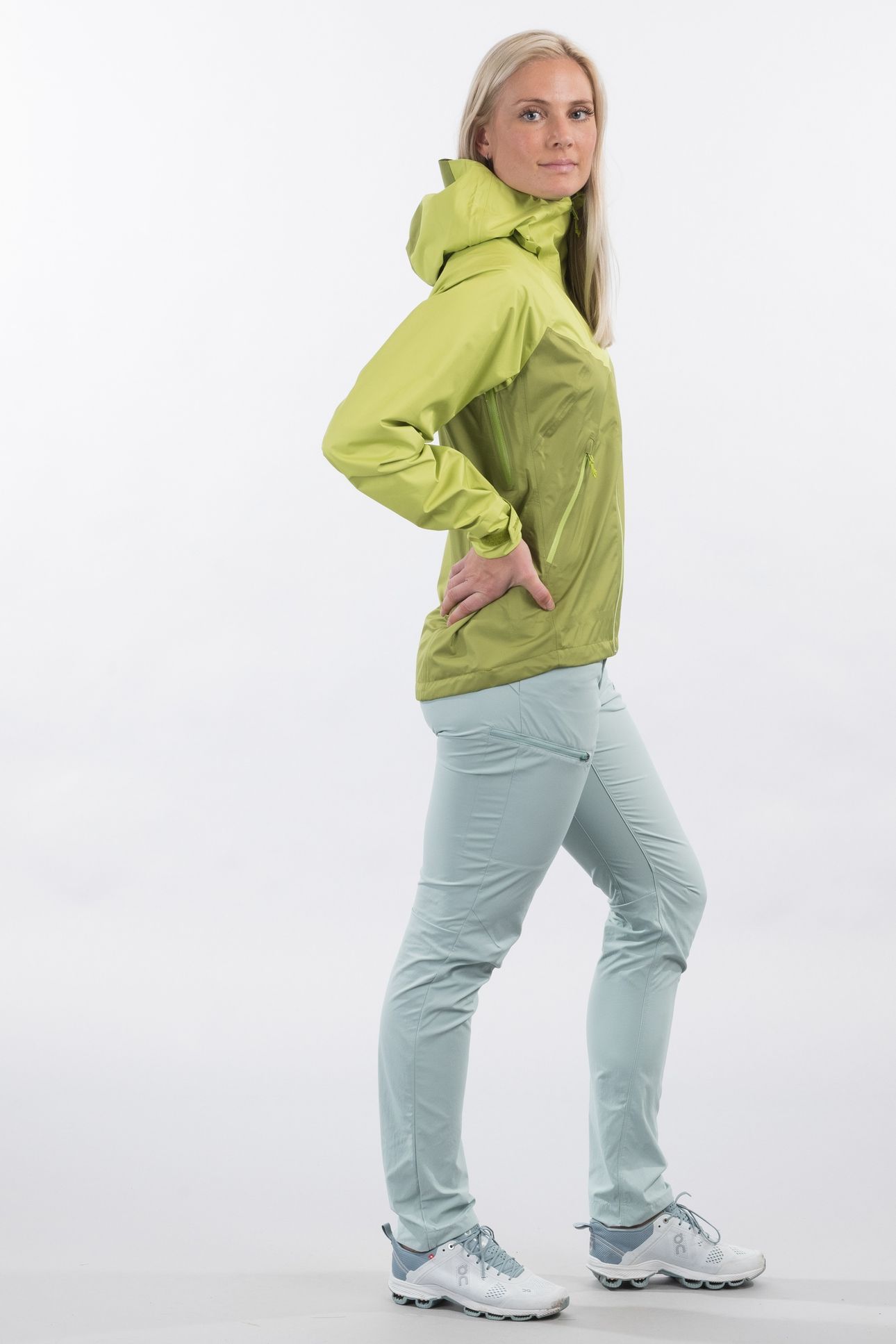 LETTO V2 3L W JACKET LIGHT OLIVE GREEN/OLIVE GREEN 4