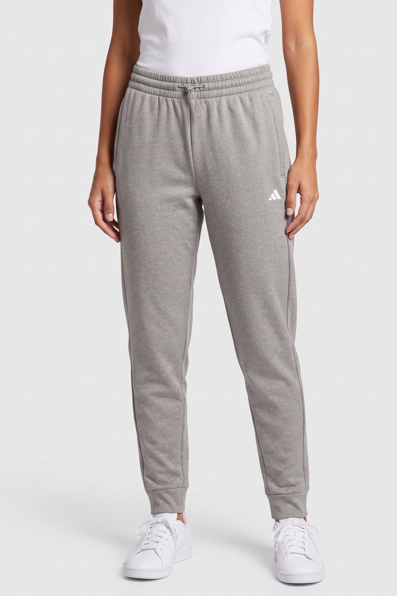 W GG TAP PANTS MEDIUM GREY HEATHER 1