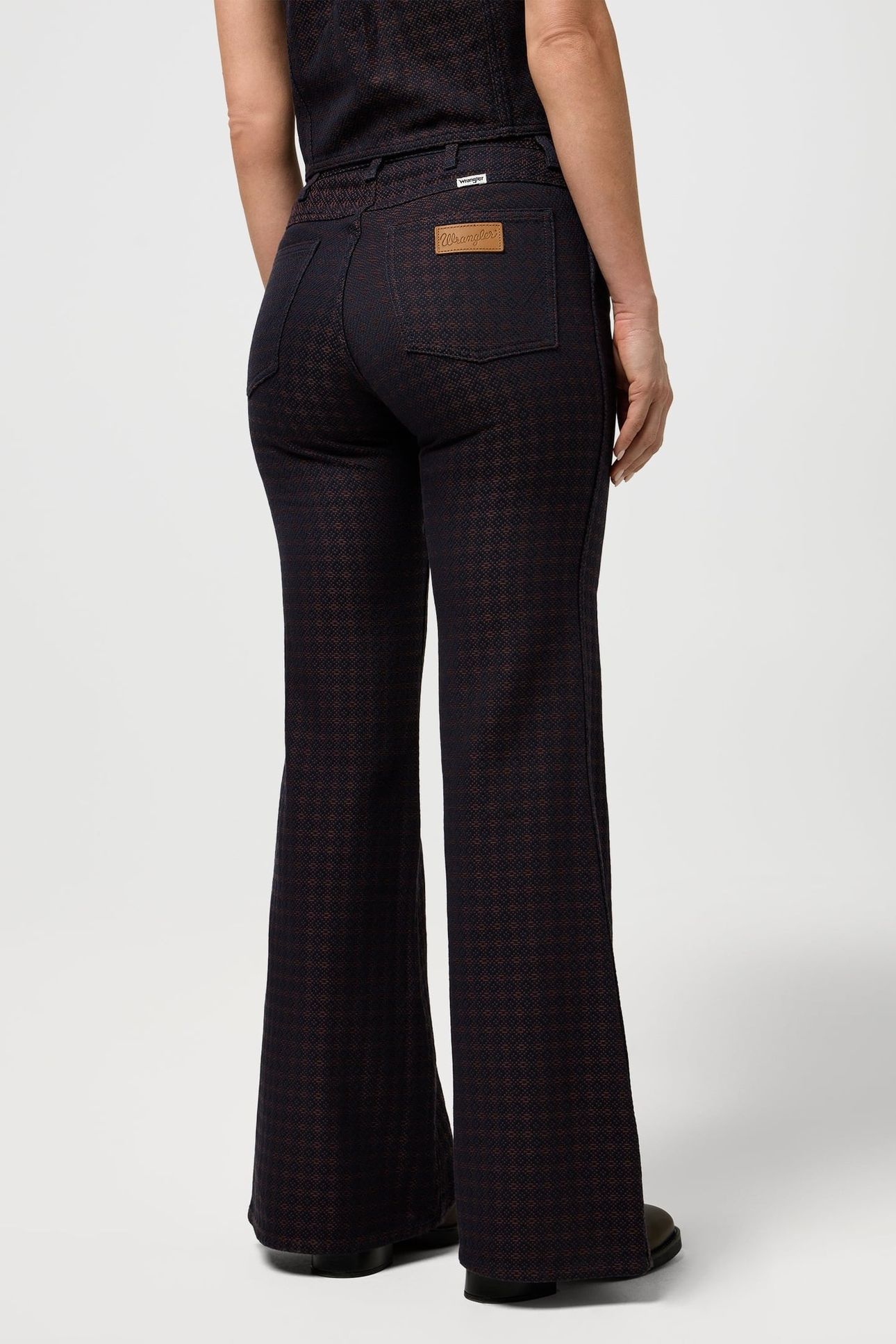 70S FLARE MAHOGANY JEANS BROWN 2