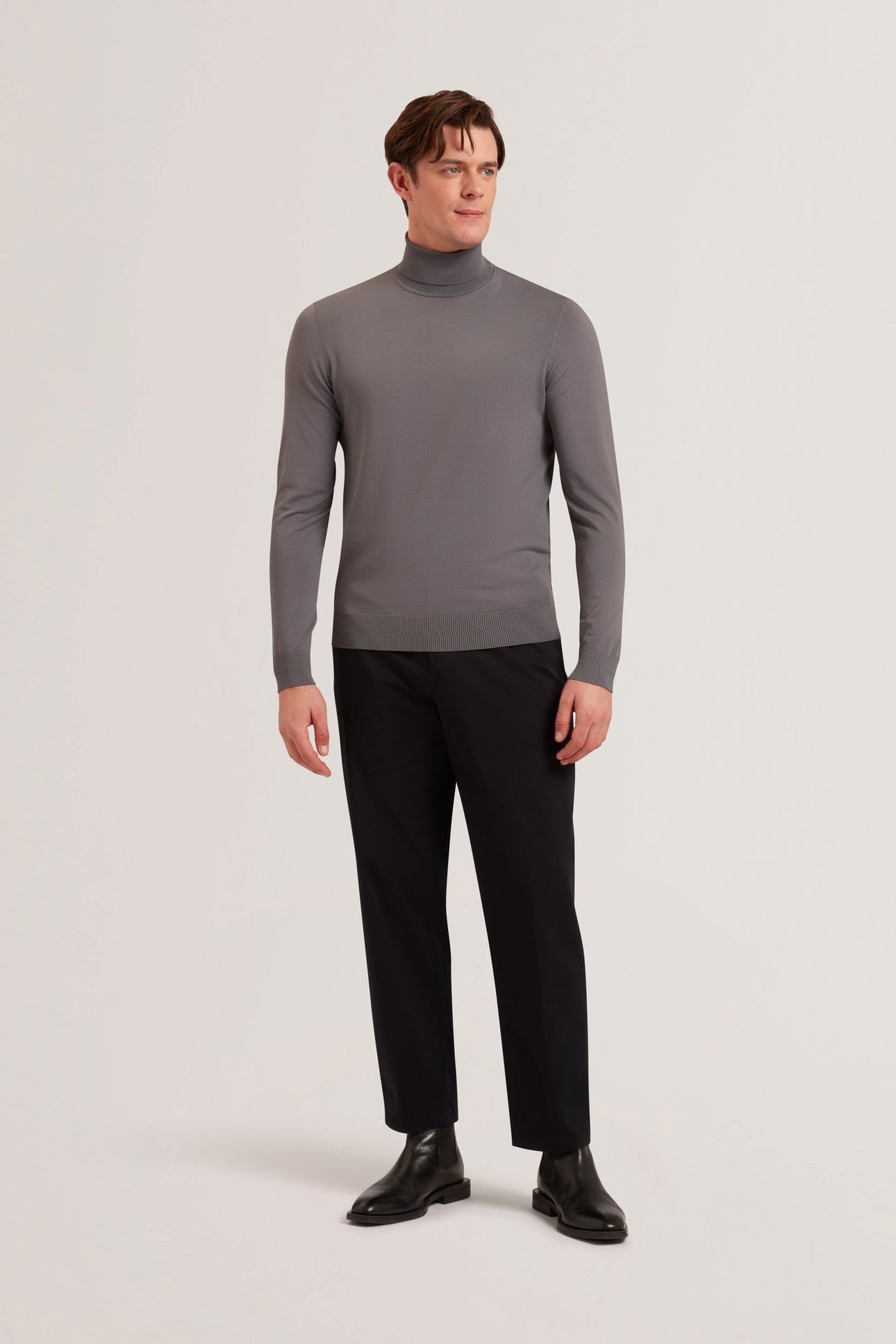 ARTLOW REGULAR ROLL NECK GREY 3