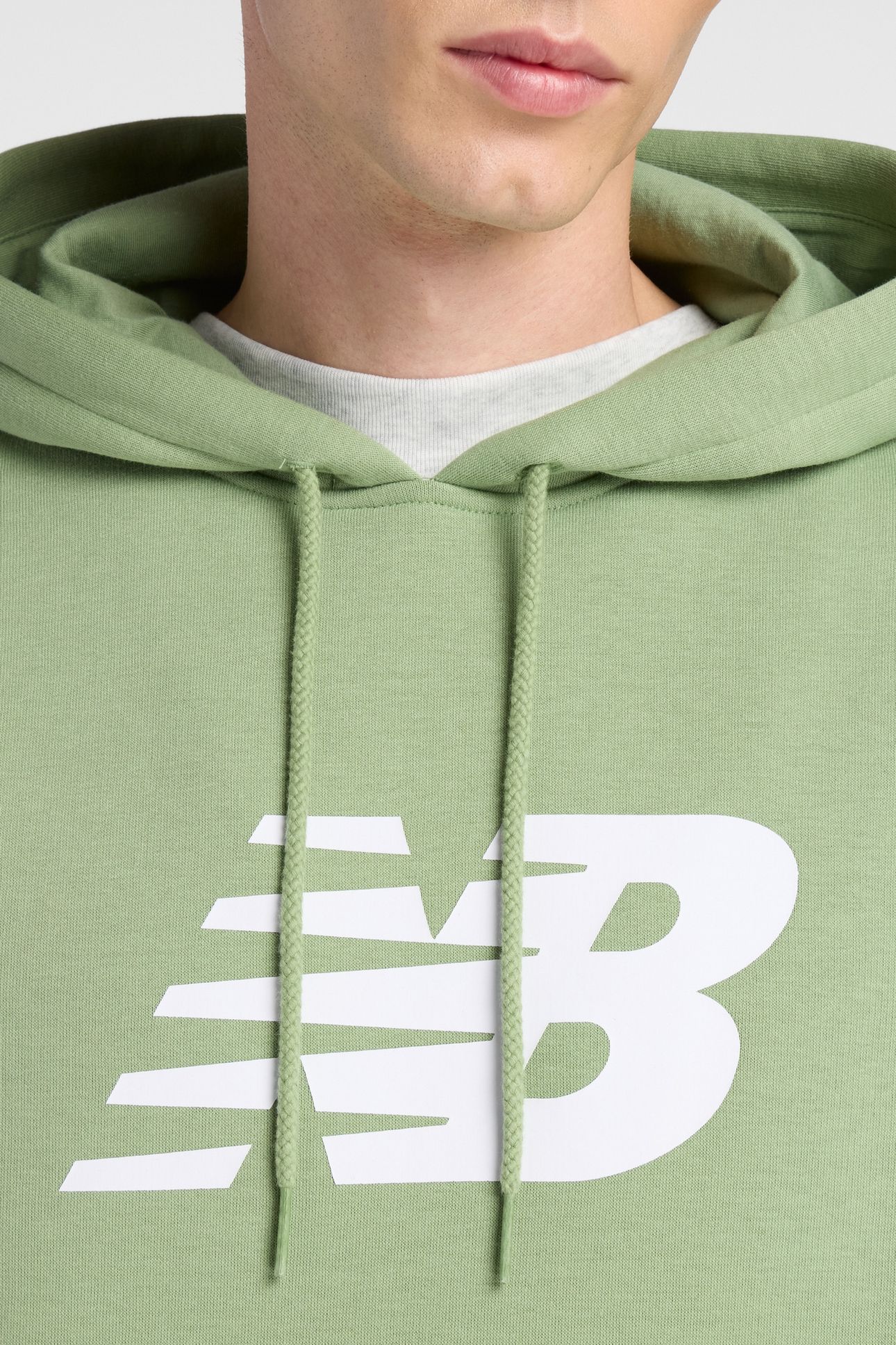SPORT CORE BRUSHED HOODIE OREGANO 4