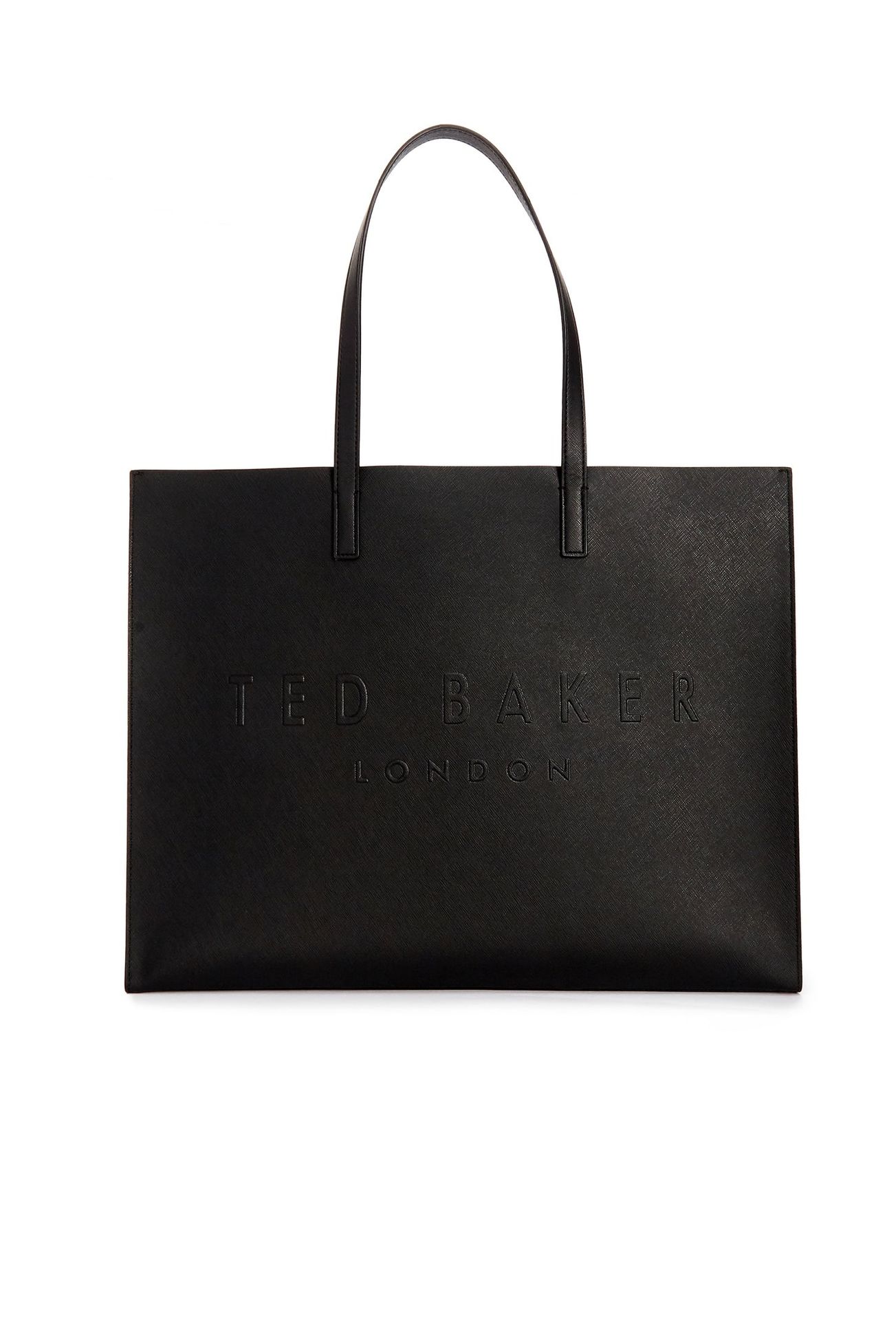 CROSSHATCH EAST WEST ICON BAG BLACK 3