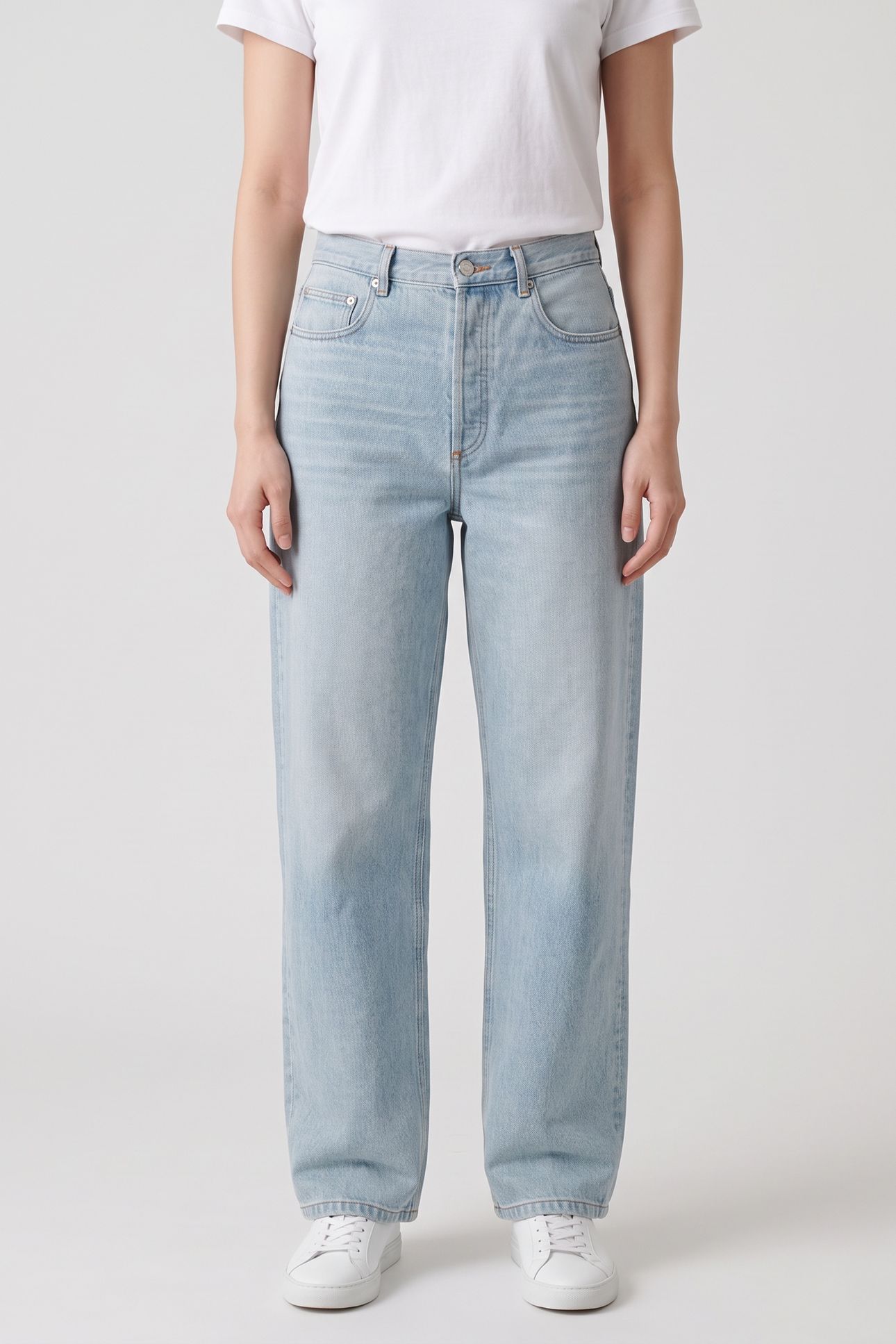 UNISEX JEANS AARON LIGHT BLUE 1