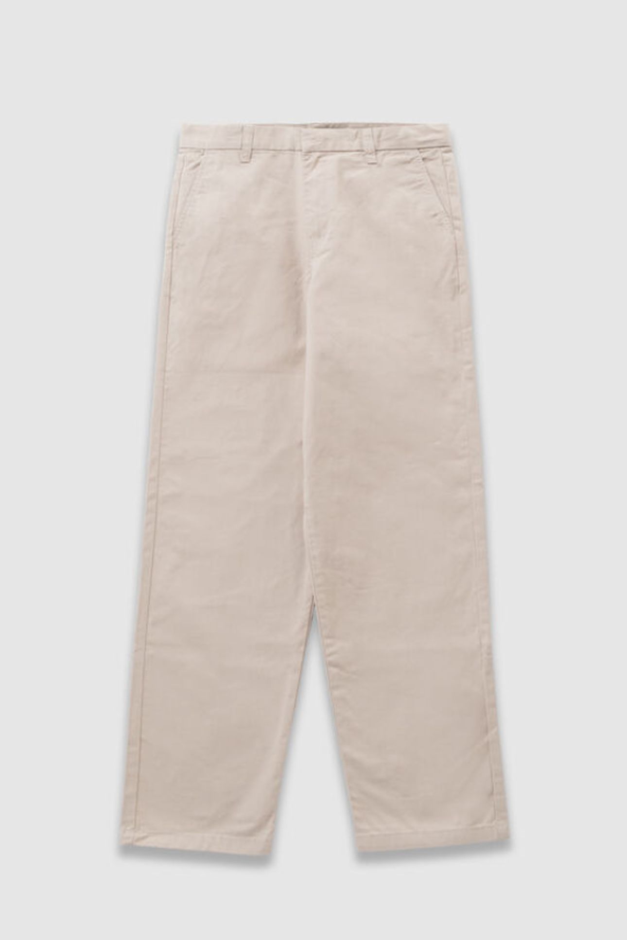 BOYS’ BEIGE LOOSE CHINOS 1