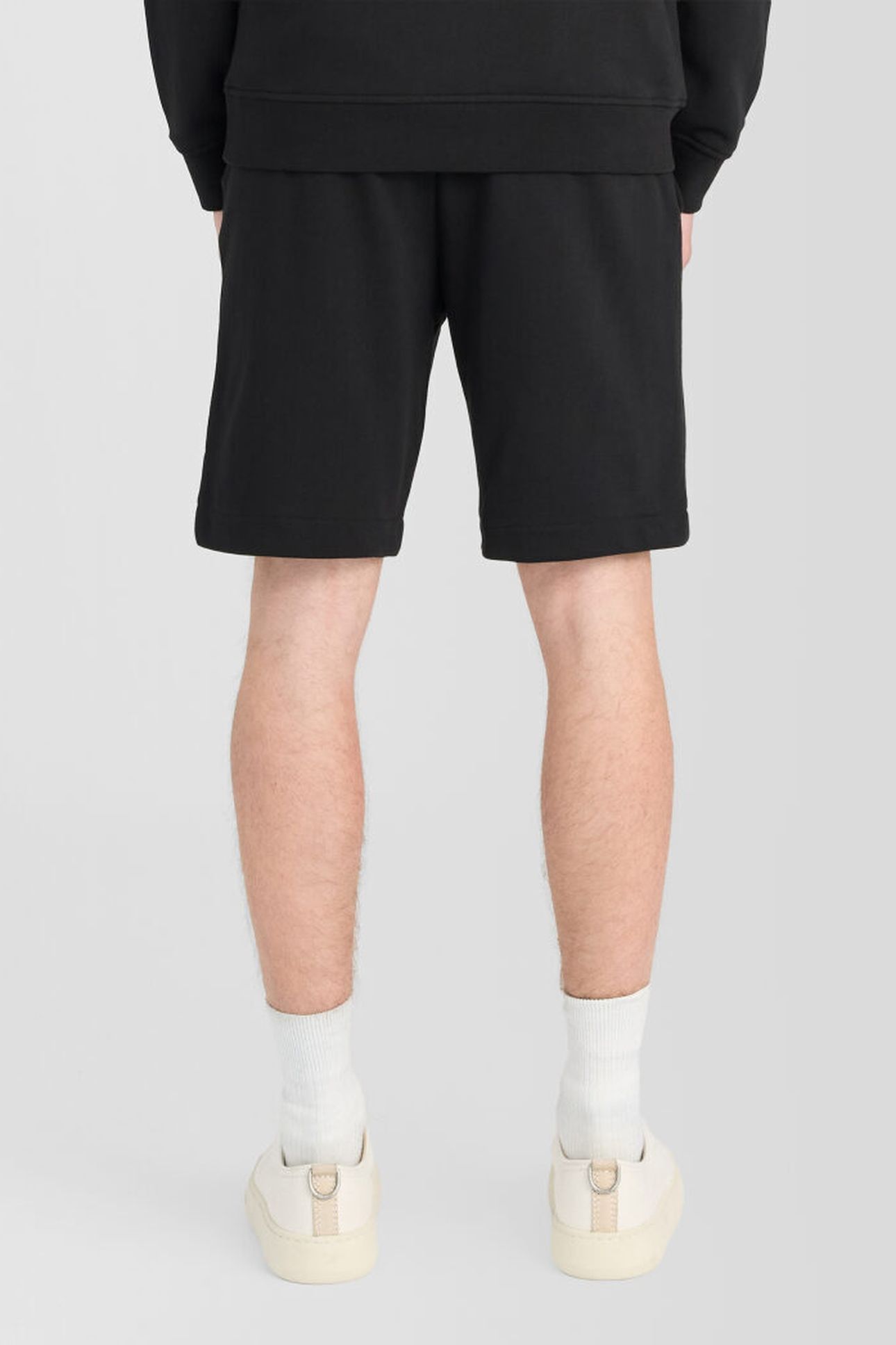 SUPERFINE SWEATSHORT JET BLACK 2