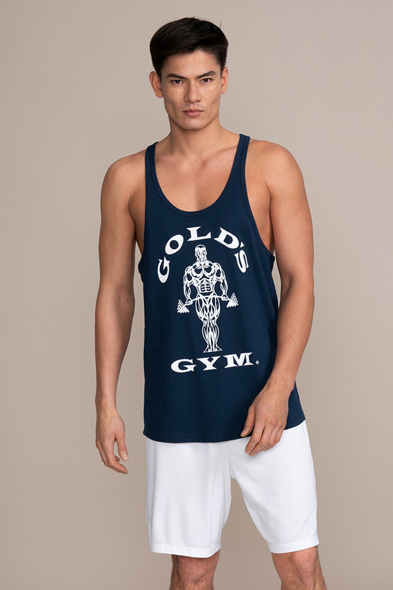 MUSCLE JOE STRINGER NAVY 1