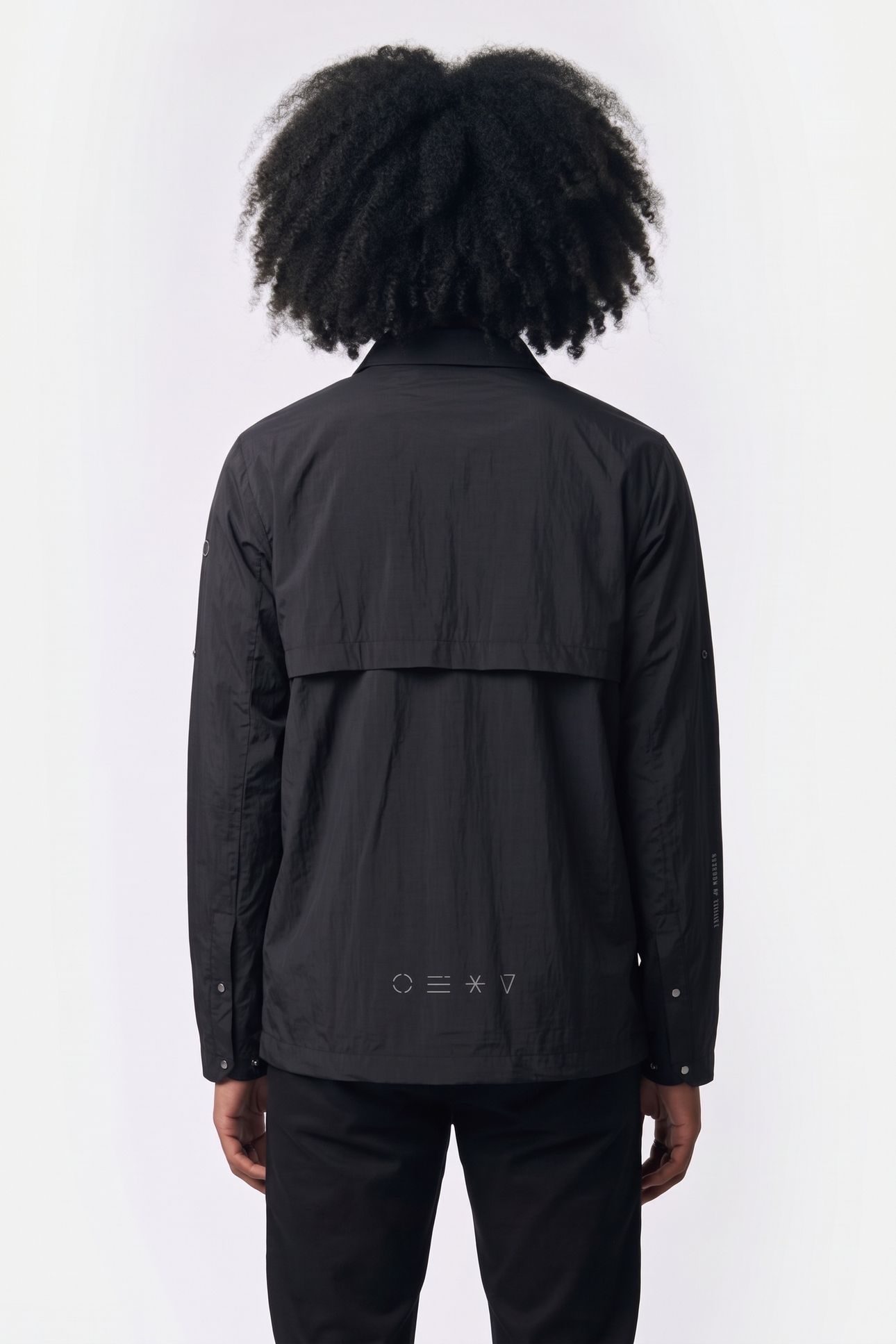 OSLO URBAN COMMUTE WINDBREAKER JACKET BLACK 2