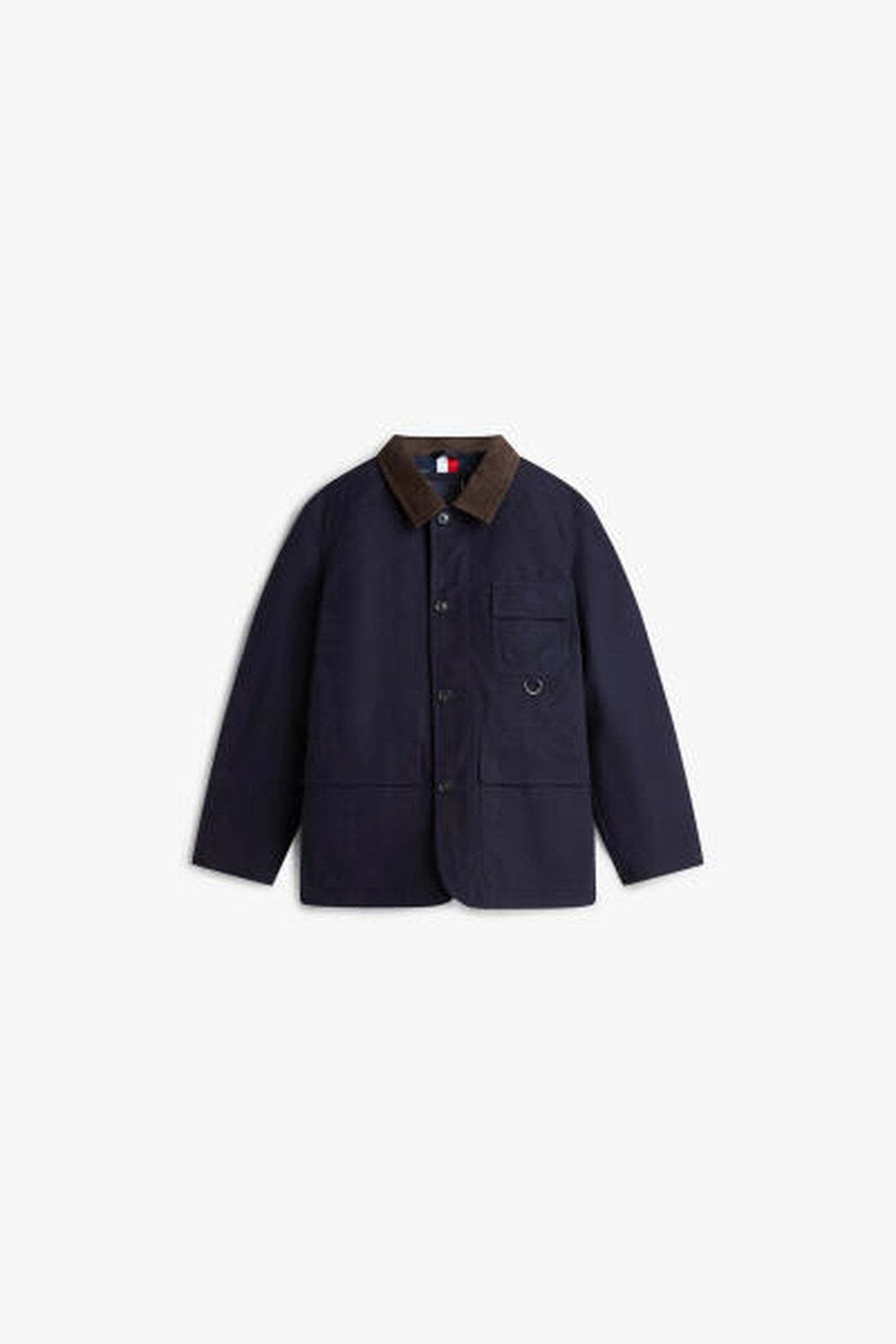 WAXED BARN JACKET DESERT SKY 2