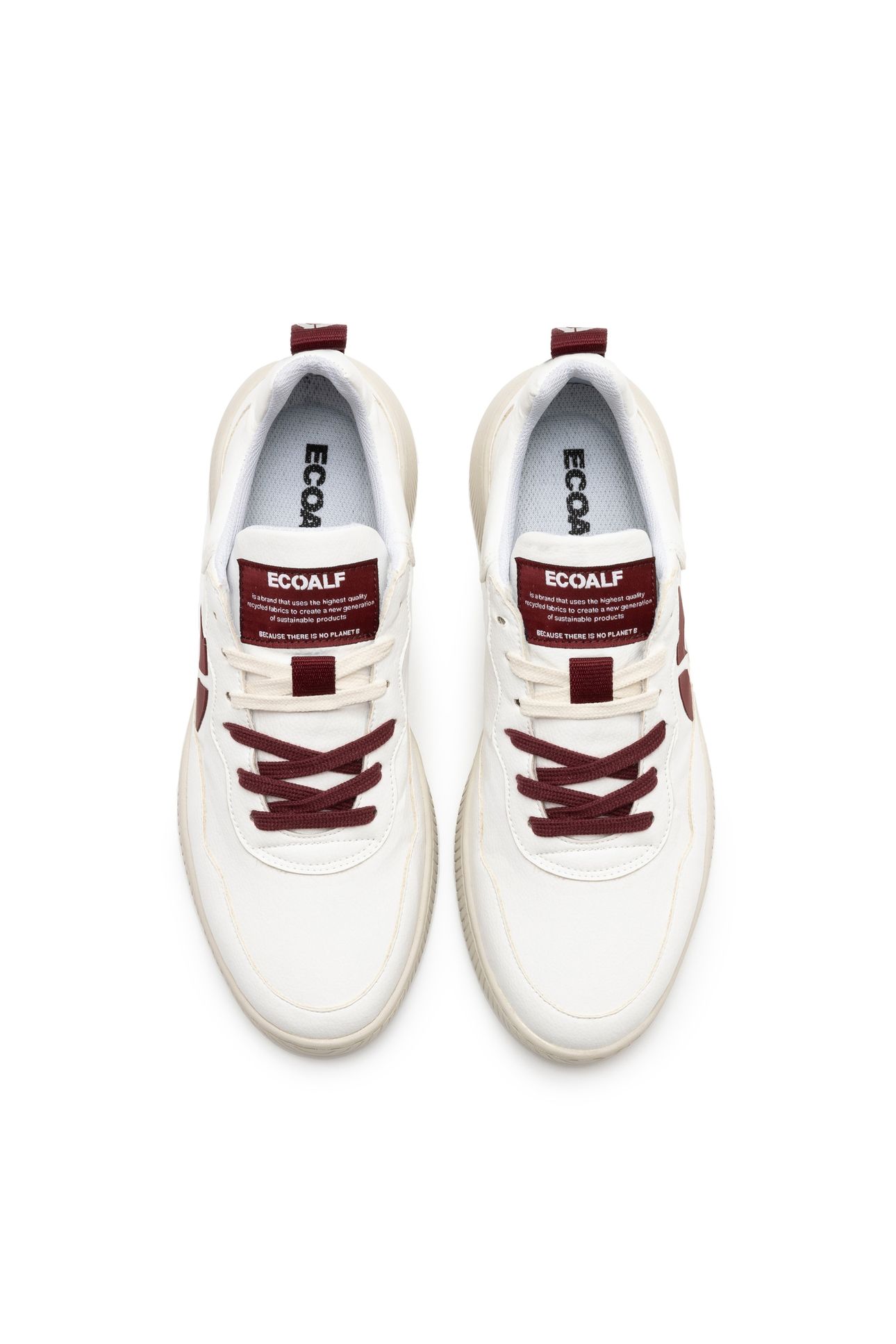 ALCUDIAALF SNEAKERS OFF WHITE/BURGUNDY 4