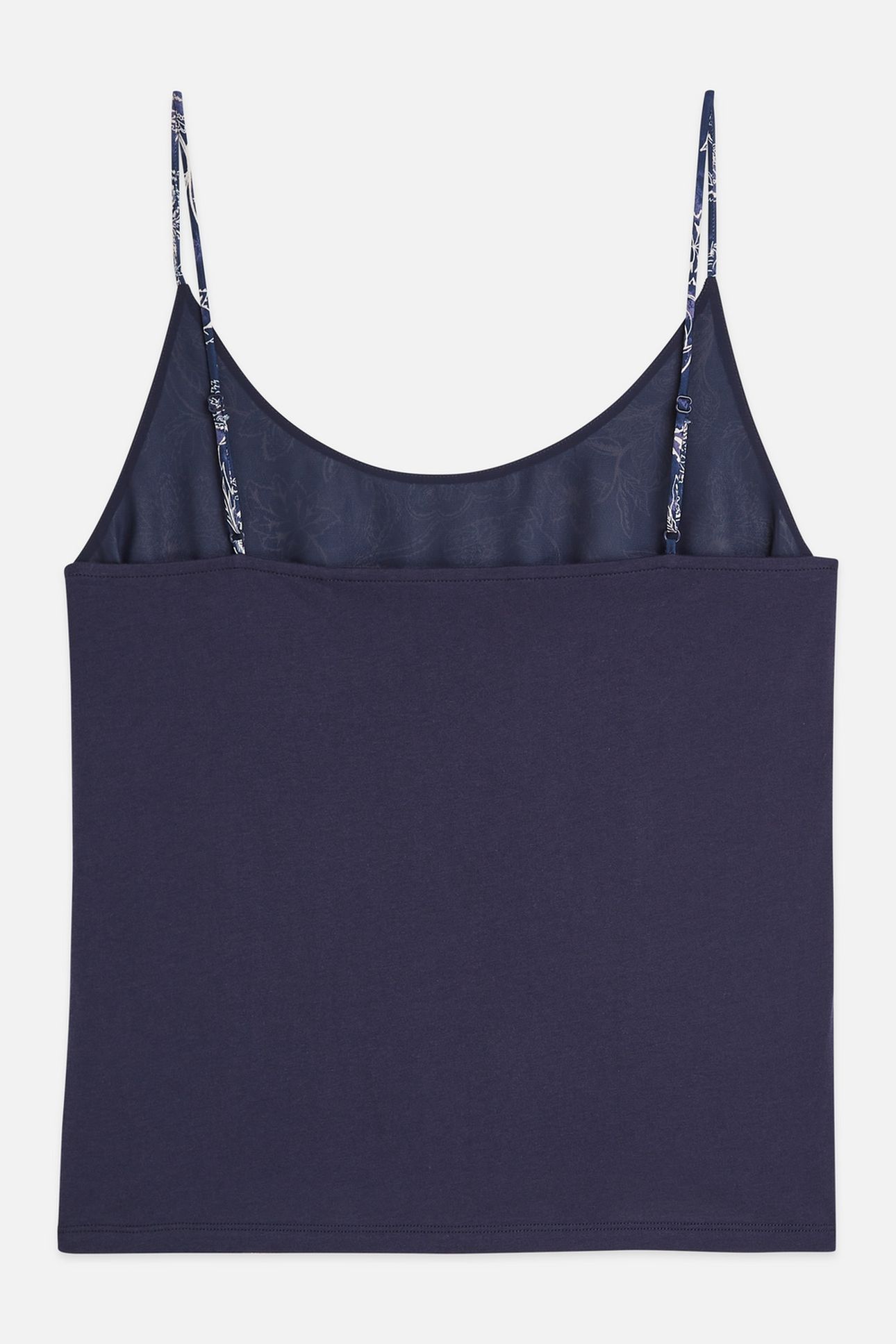 PRINTED JERSEY BACK TANK TOP LUCKY BANDANA DRESS BLUES 2