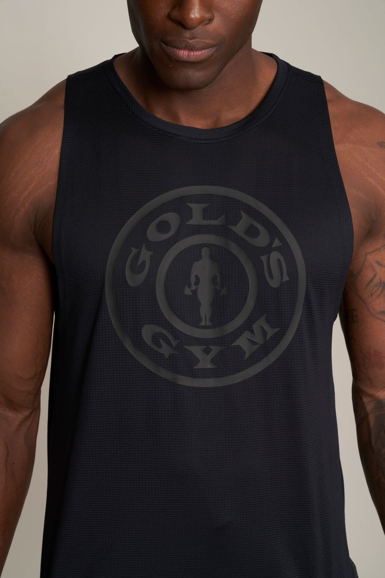 MENS TANKTOP - PIERCE BLACK 4