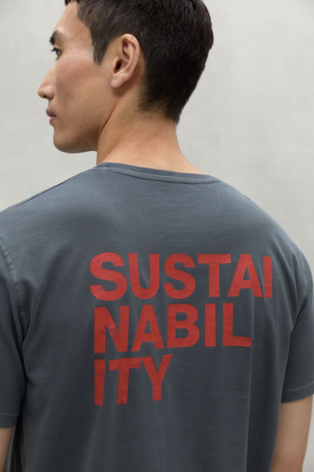 SUSTANOALF T-SHIRT STEEL BLUE 6