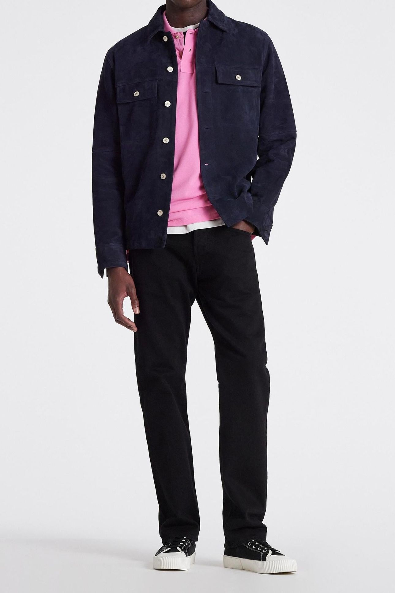 MENS STANDARD FIT JEAN RINSE WASH 3