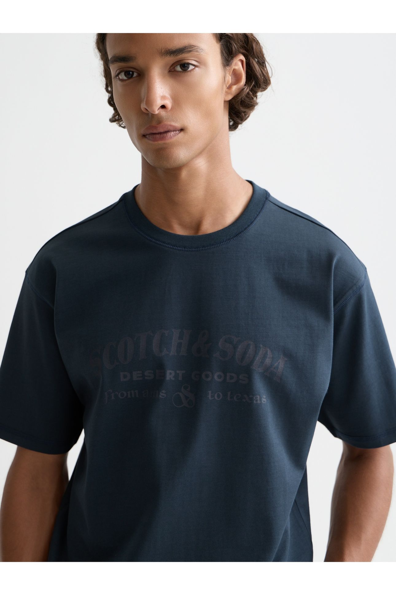 FRONT ARTWORK RELAXED-FIT T-SHIRT BLACK 6