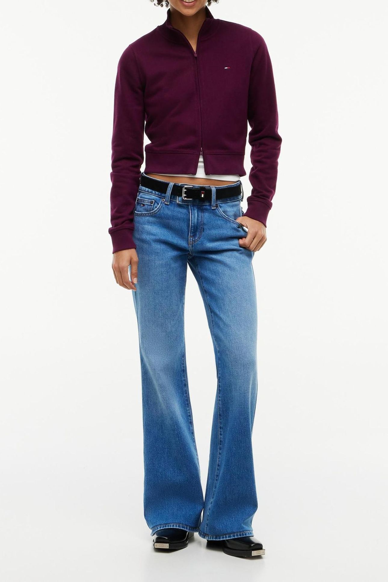 SIA LOW RISE BOOTCUT JEANS DENIM 3