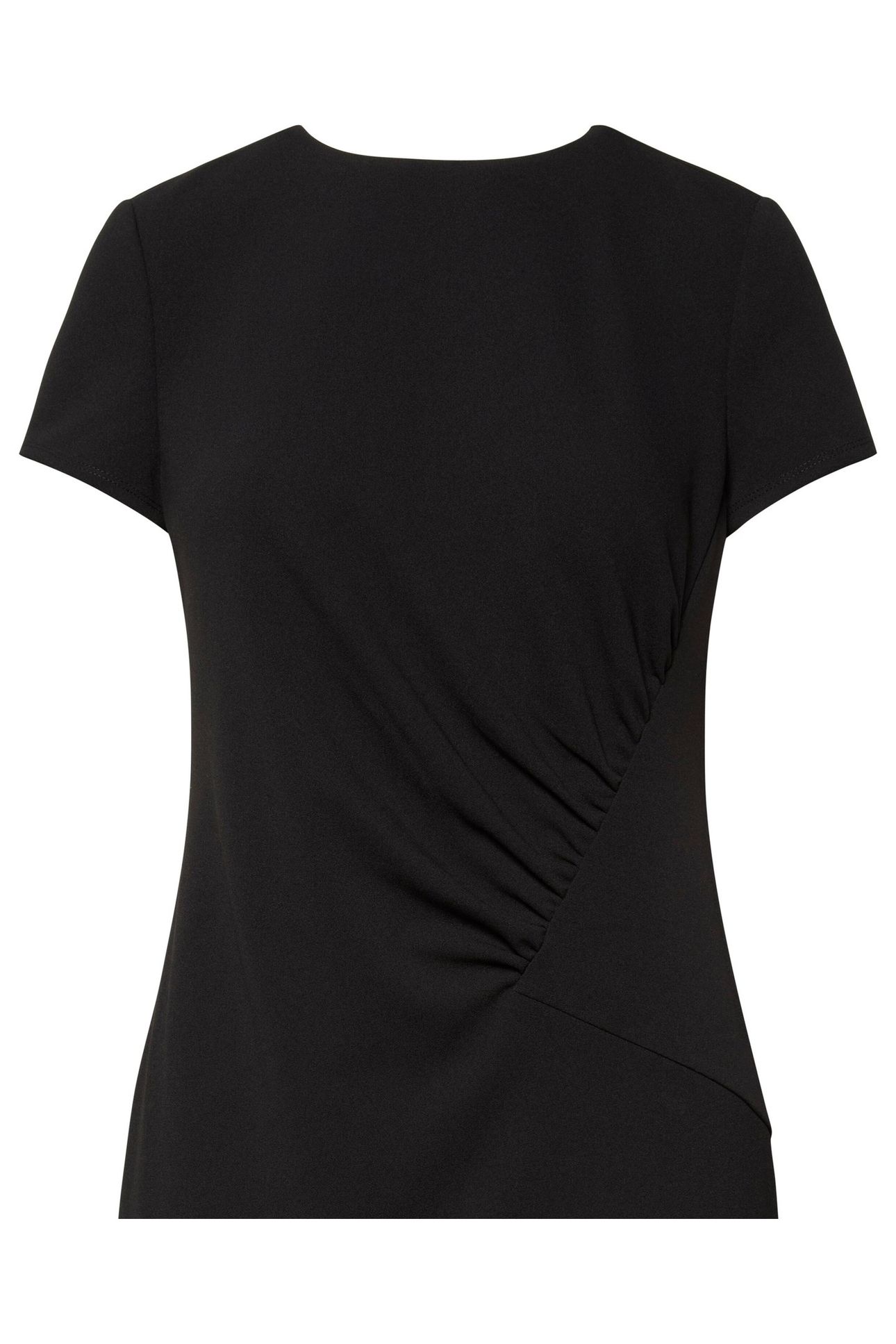 STRETCH CREPE SS DRESS BLACK 3