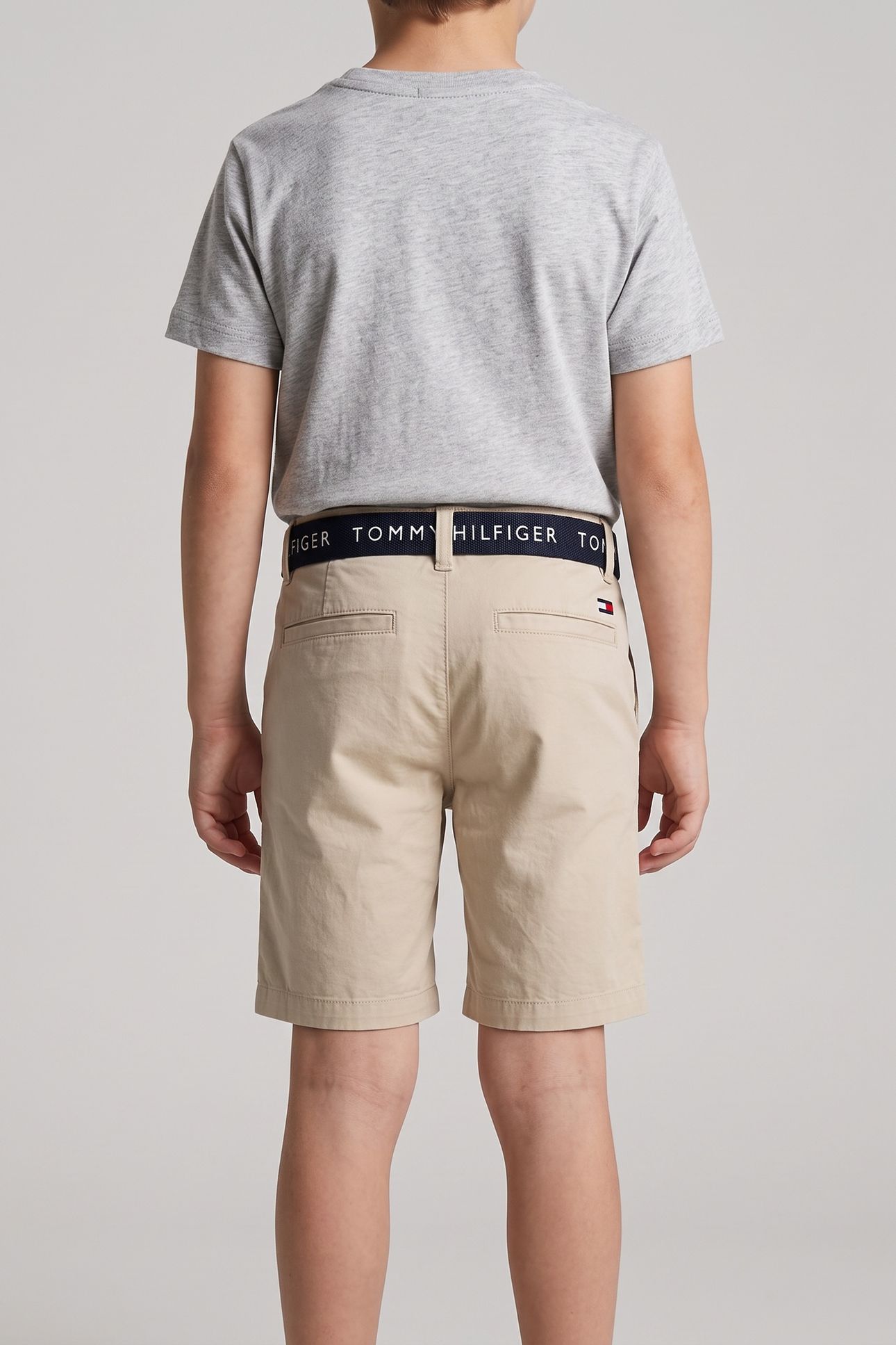BOYS BELTED CHINO SHORTS SAVANNAH SAND 1