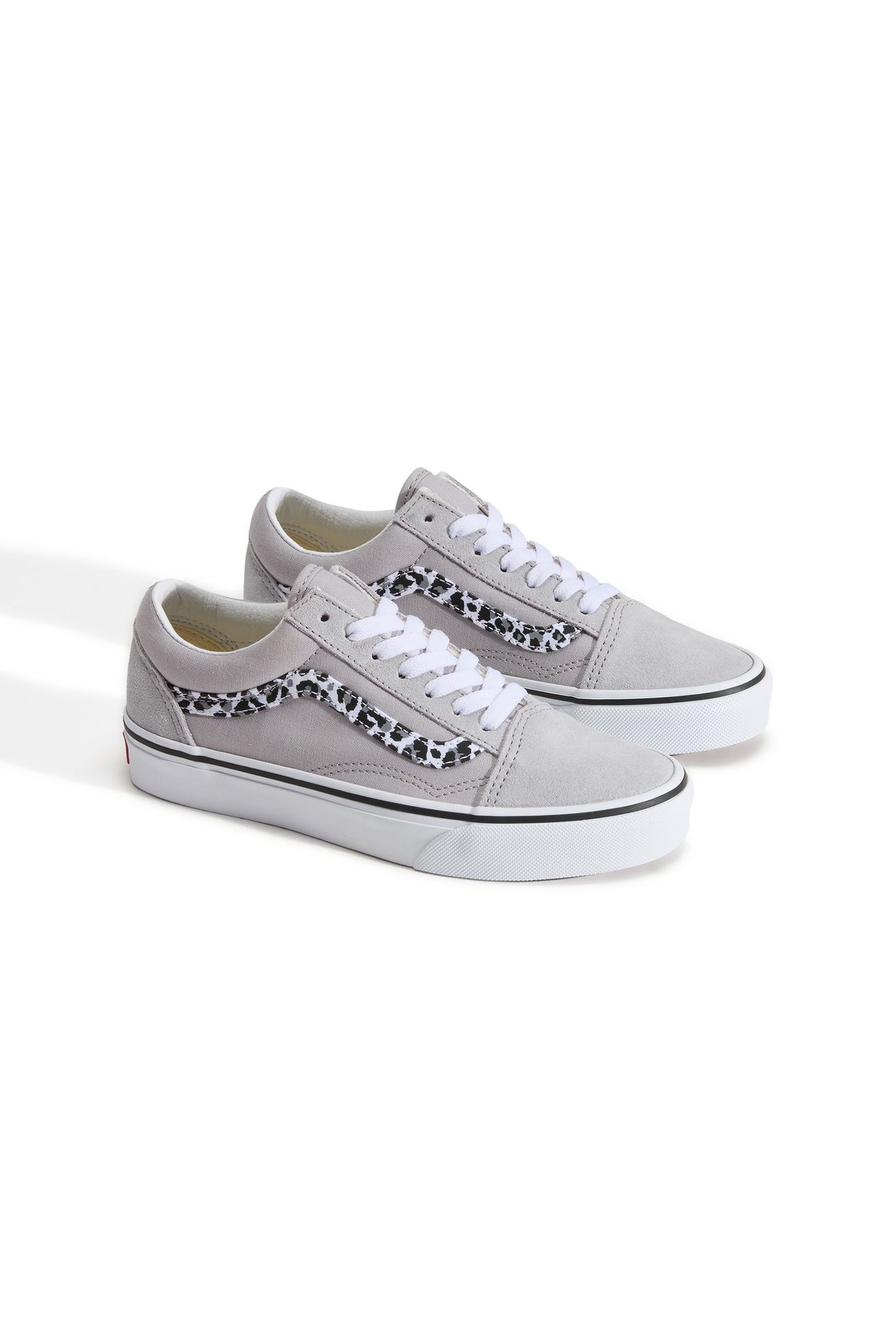 JUNIOR OLD SKOOL LEOPARD LIGHT GRAY 3