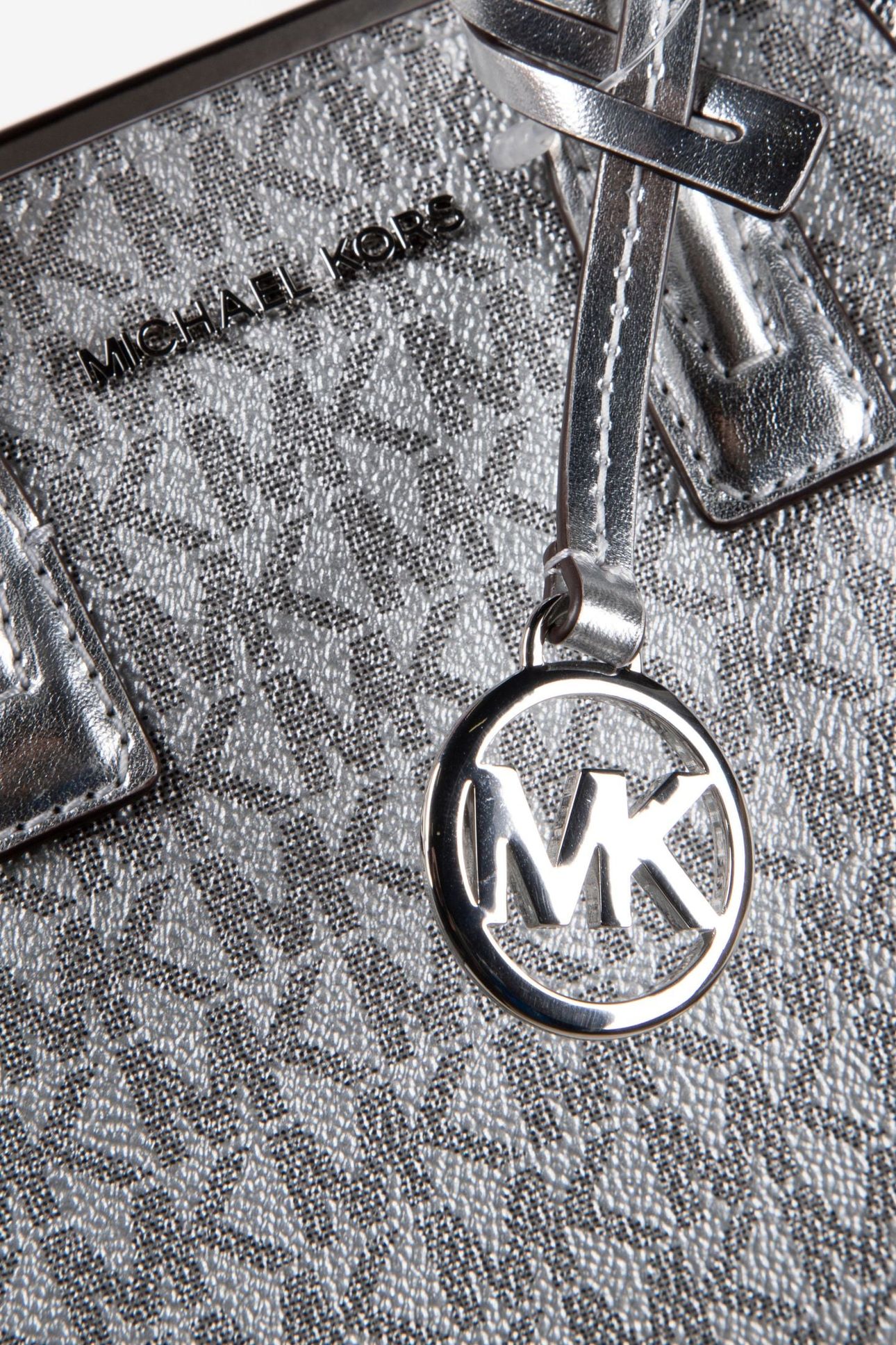 EXTRA SMALL SATCHEL CROSSBODY SILVER 4
