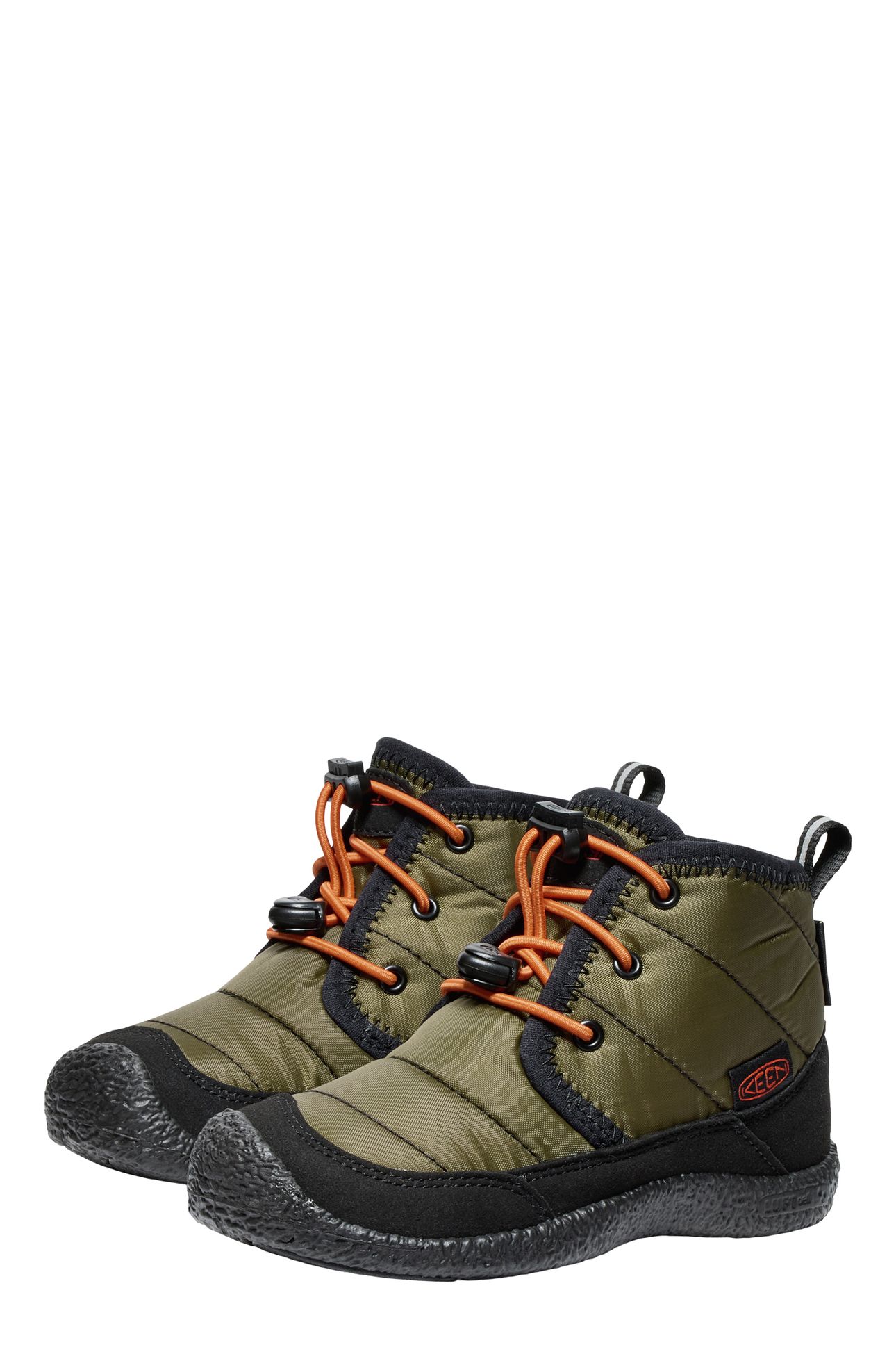 HOWSER II CHUKKA WP-C DARK OLIVE/GOLD FLAME 4