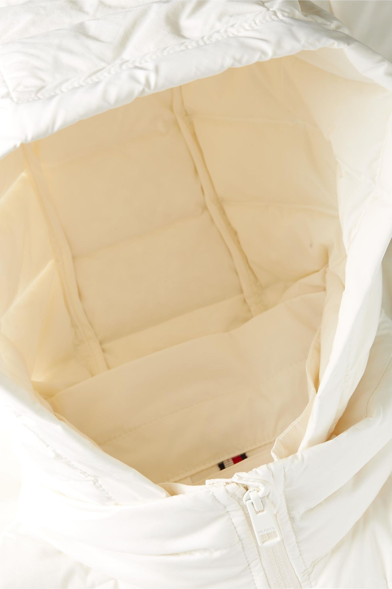 STRETCH NYLON LW DOWN IVORY SILK 8