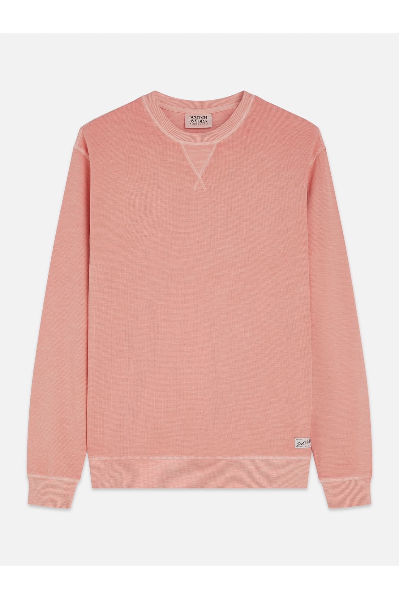 GARMENTDYED REGULARFIT SWEATSHIRT BRIGHT RED 4