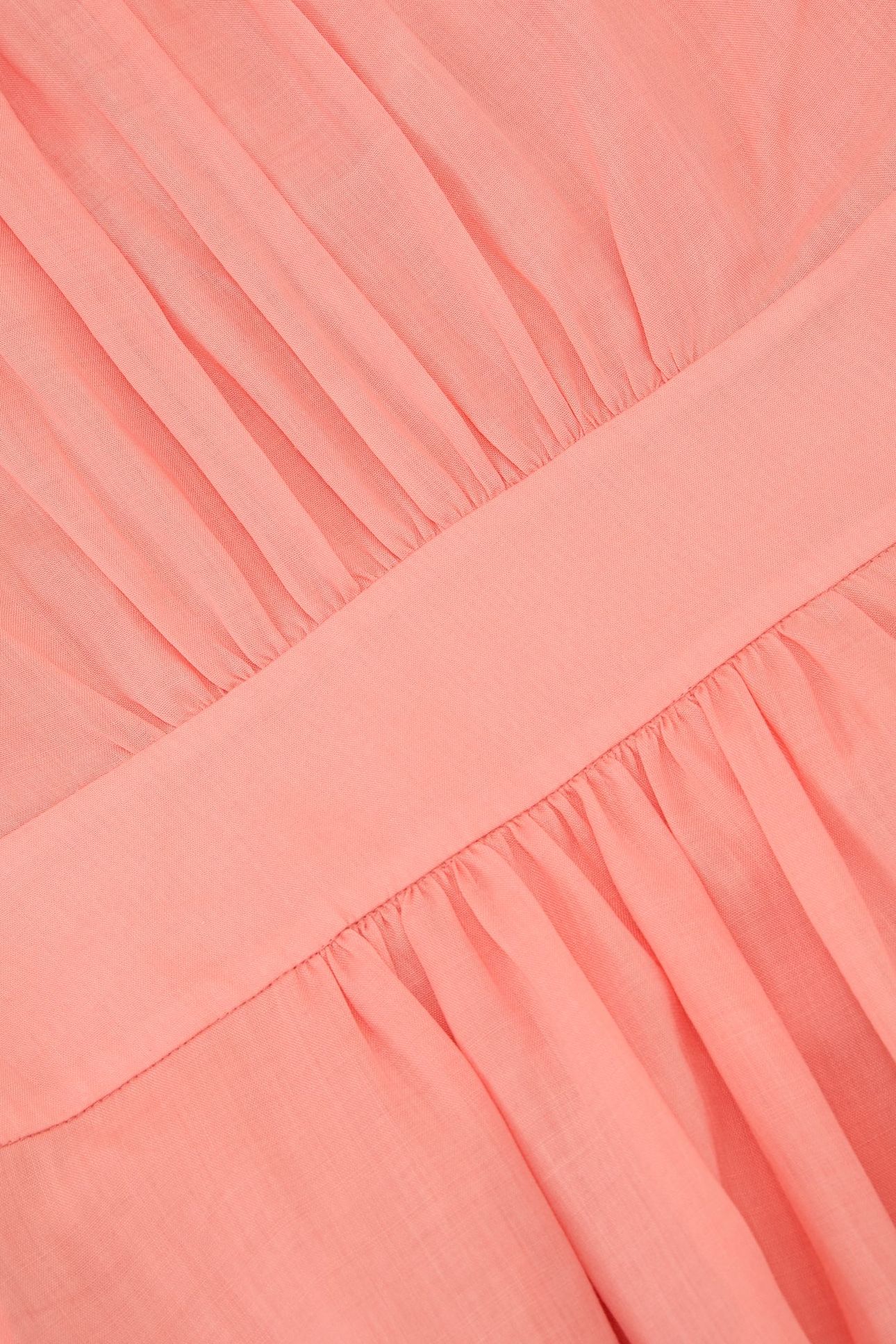 SHORT SLEEVE MIDI DRESS PINK 7