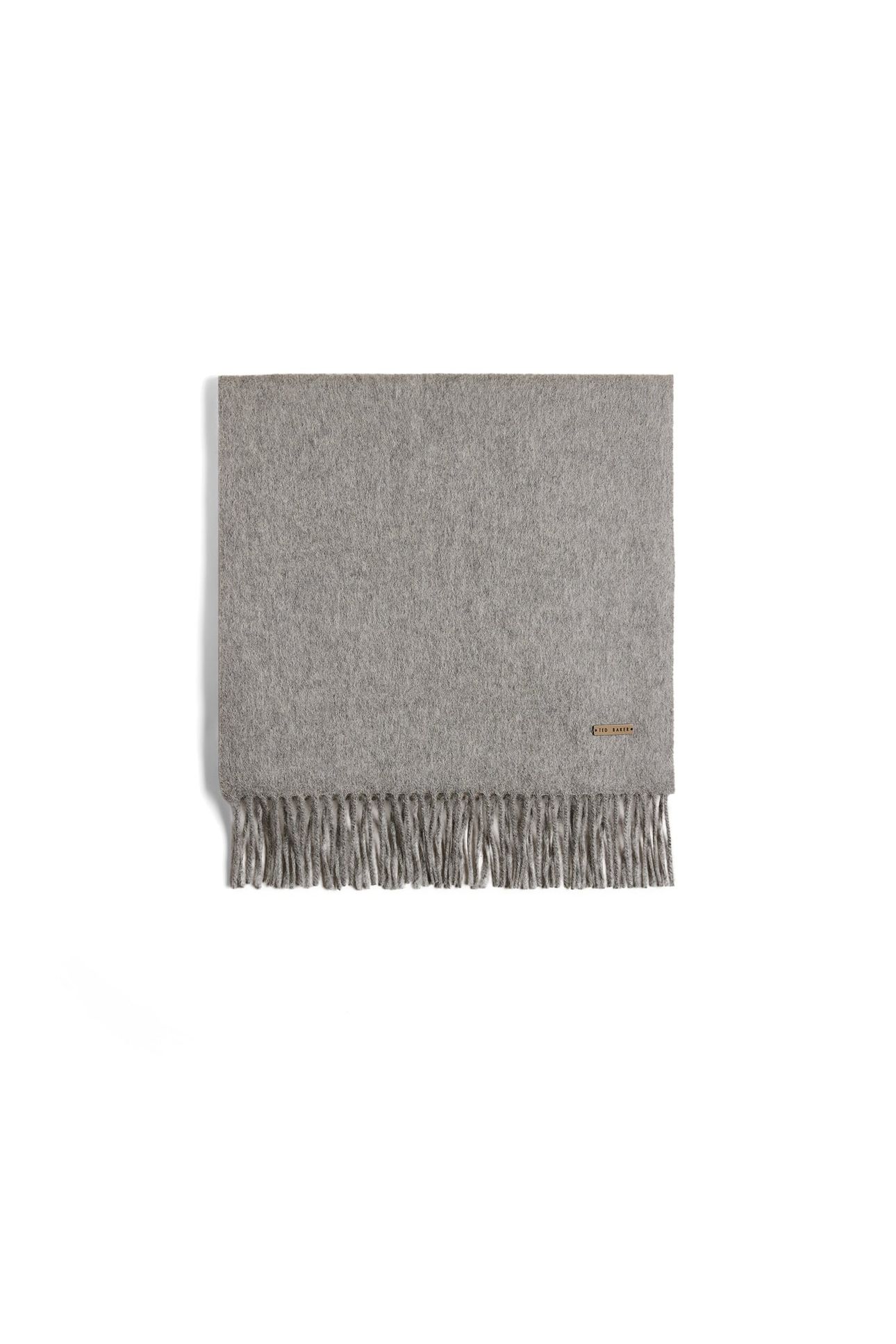 STEVENN WOOLLEN SCARF GREY 3
