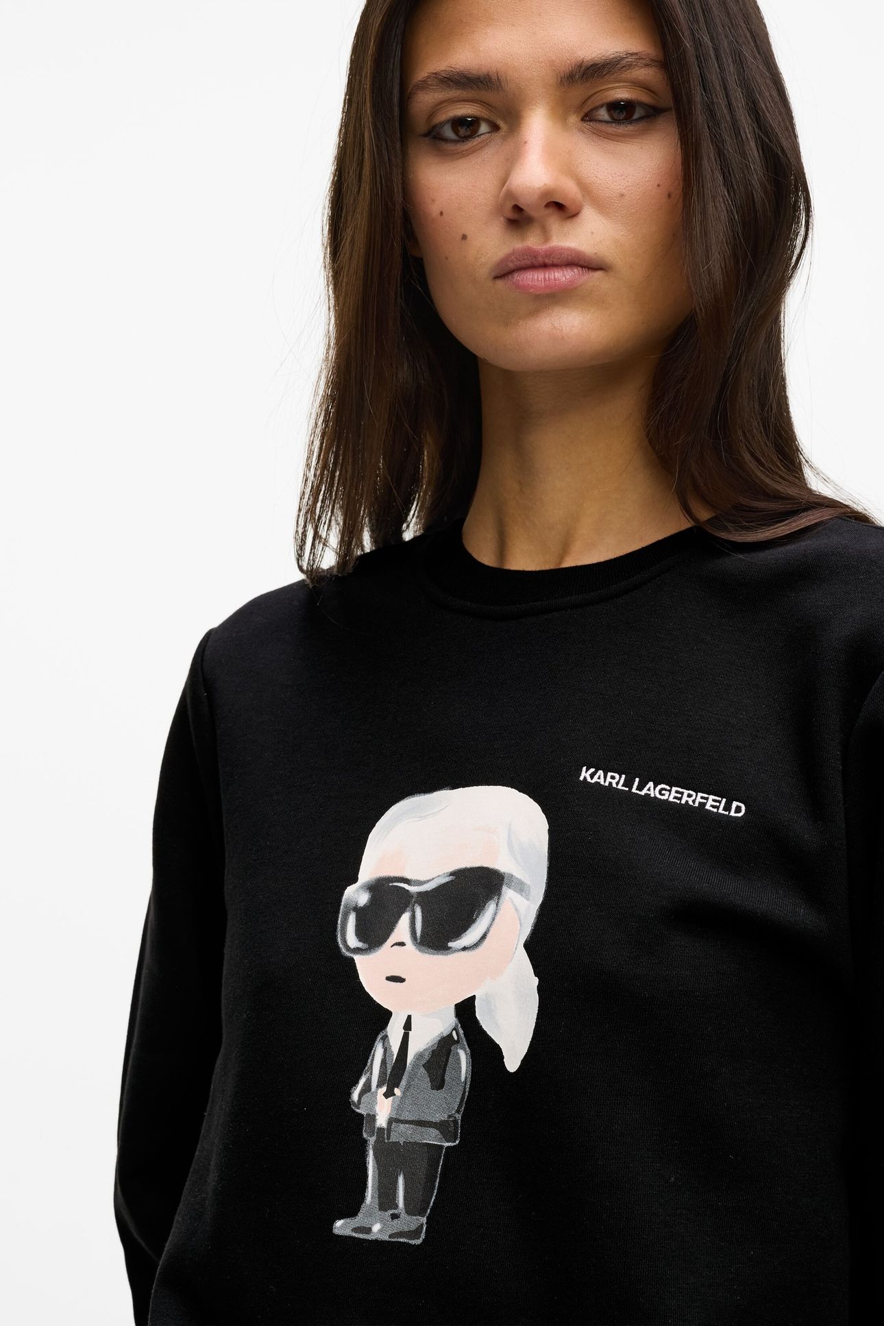 IKON AQUARELLE KARL SWEATSHIRT BLACK 7