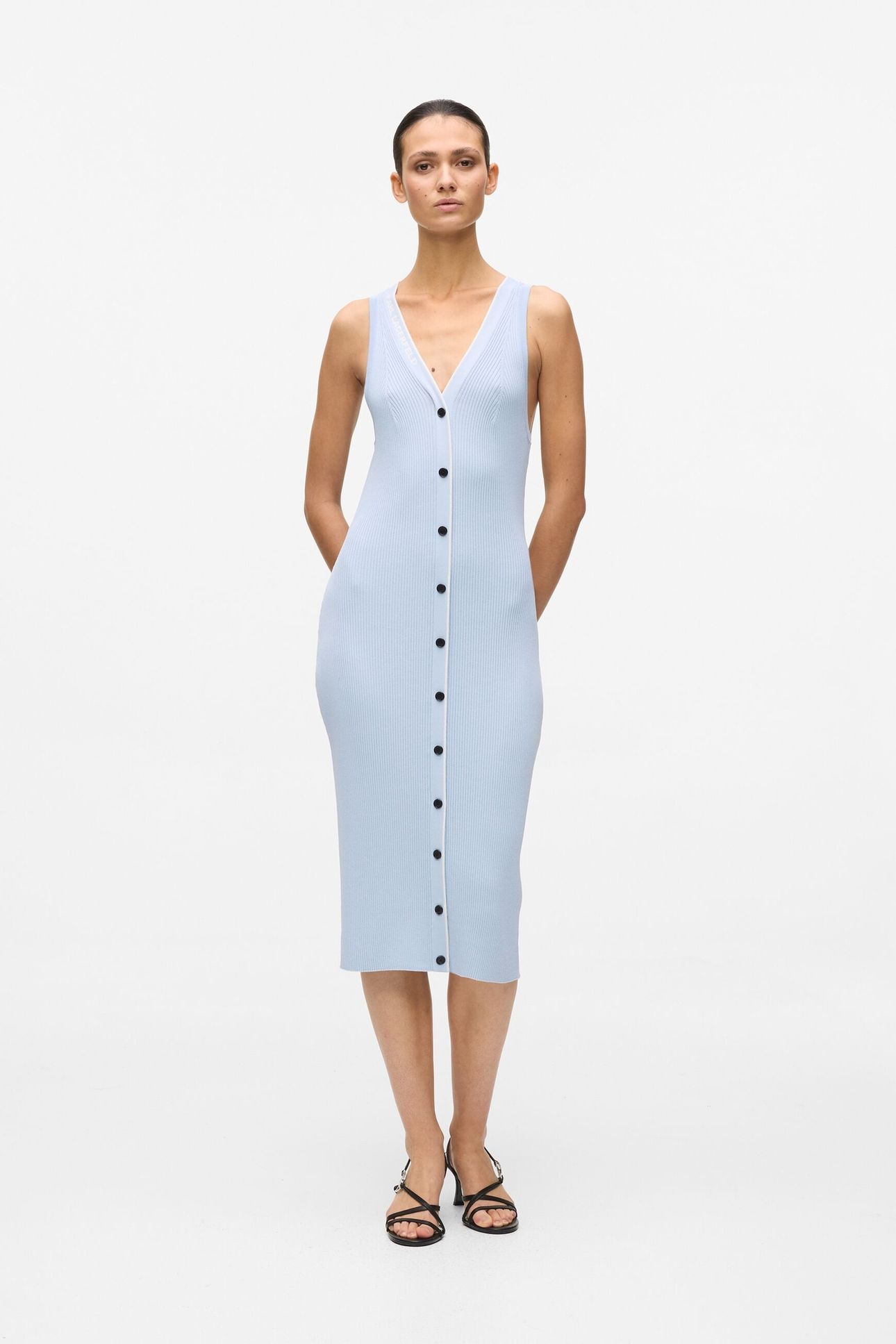 LOGO KNIT DRESS KENTUCKY BLUE-PRISTINE 1