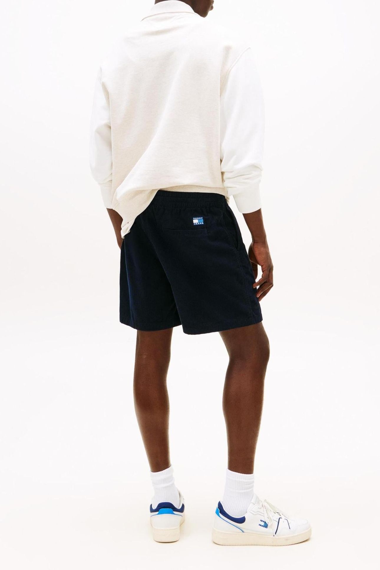 TJM LIGHT CORD SHORT DARK NIGHT NAVY 3