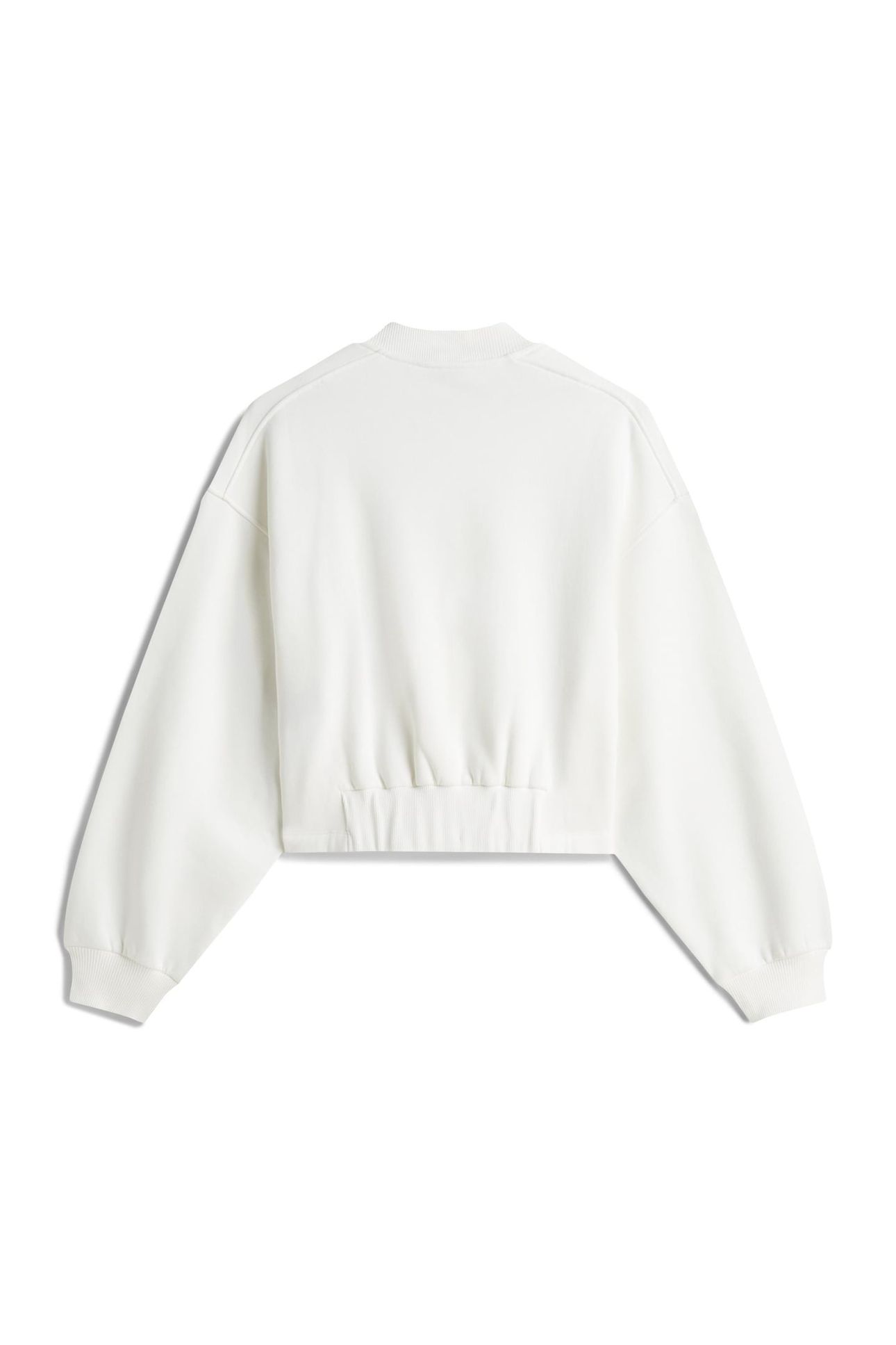 GOLD BUTTON HWK BOMBER ECRU 2