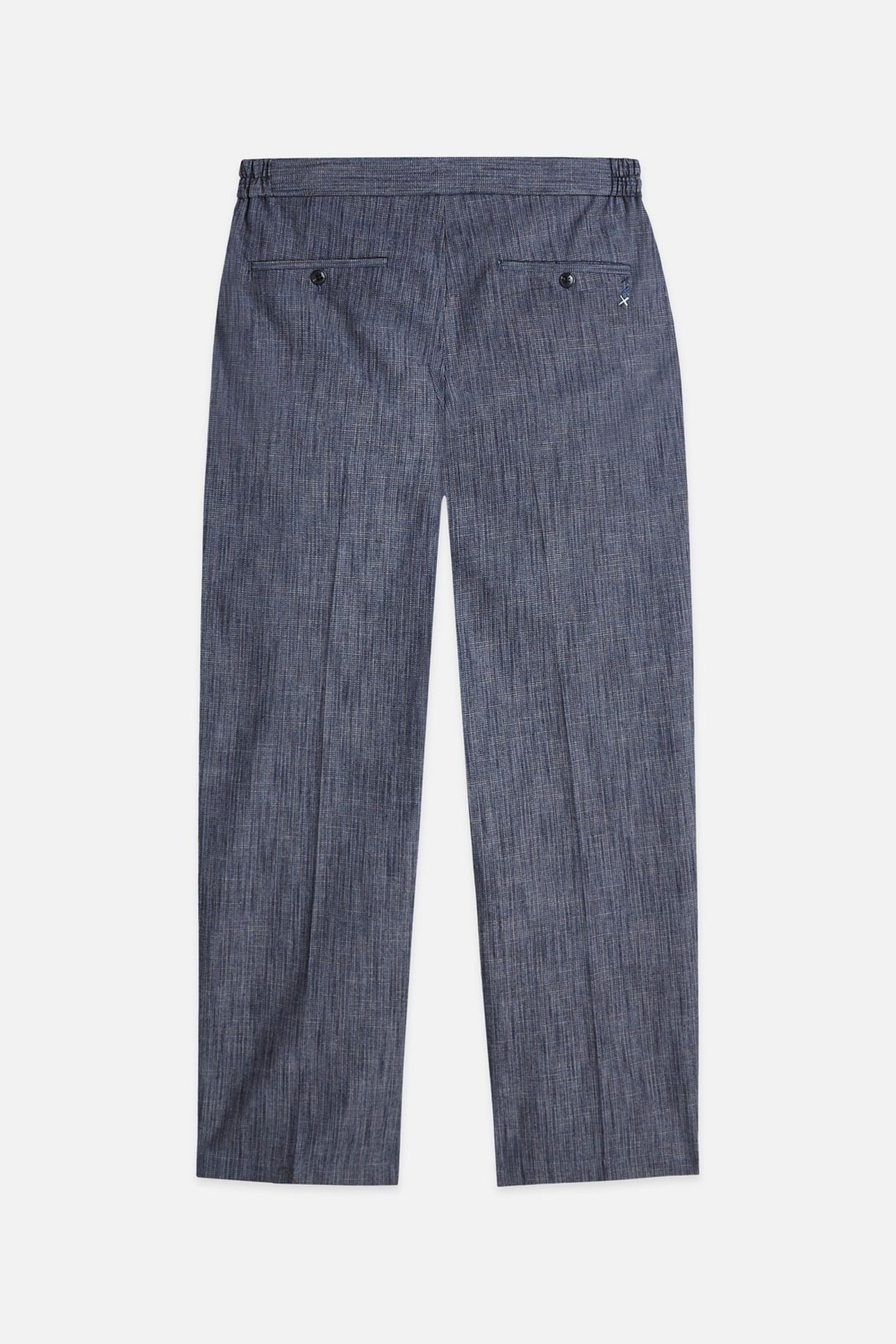 OLIVER PLEATED LINENBLEND RELAXED STRAIGHTFIT JOGGER NAVY 2