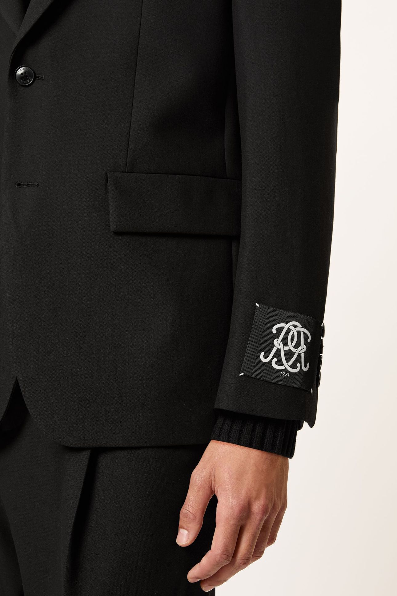SB 2B NOTCH OVERSIZED BLAZER BLACK 8