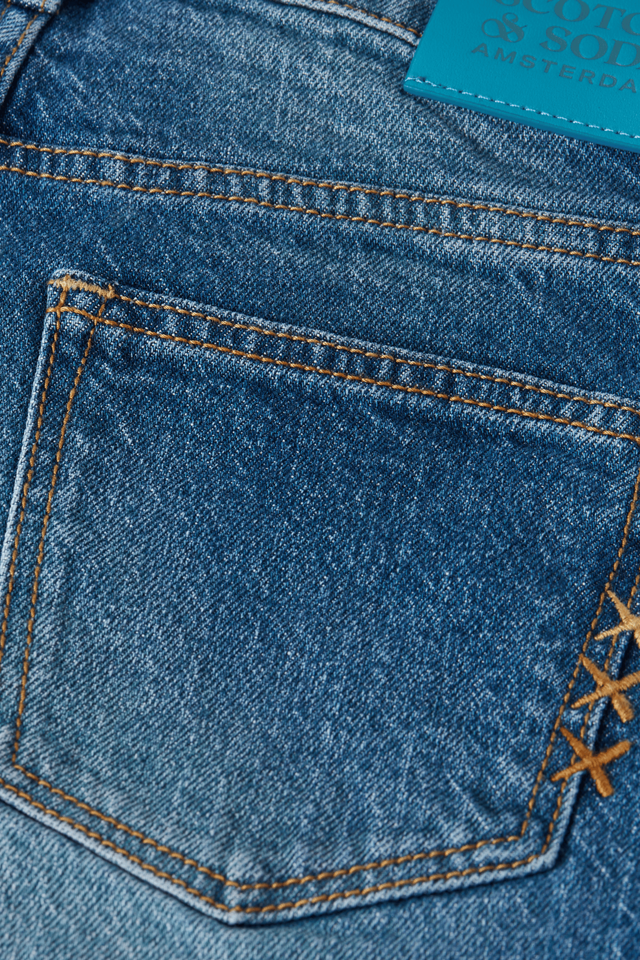BOYS THE PITCH LOOSE JEANS NAVY 3