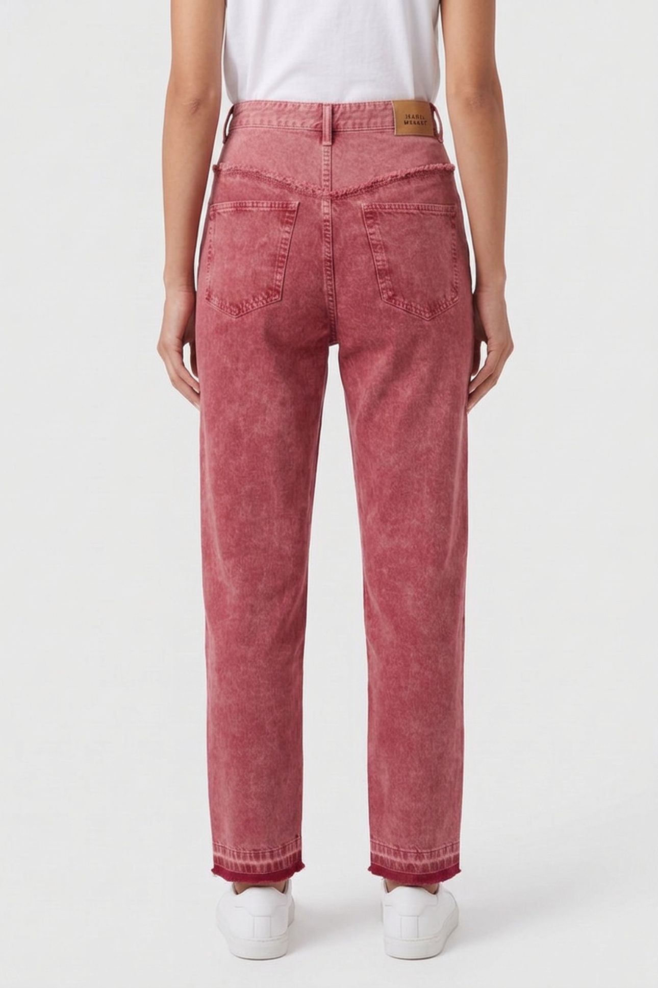 NOEMIE PANTS RASPBERRY 2