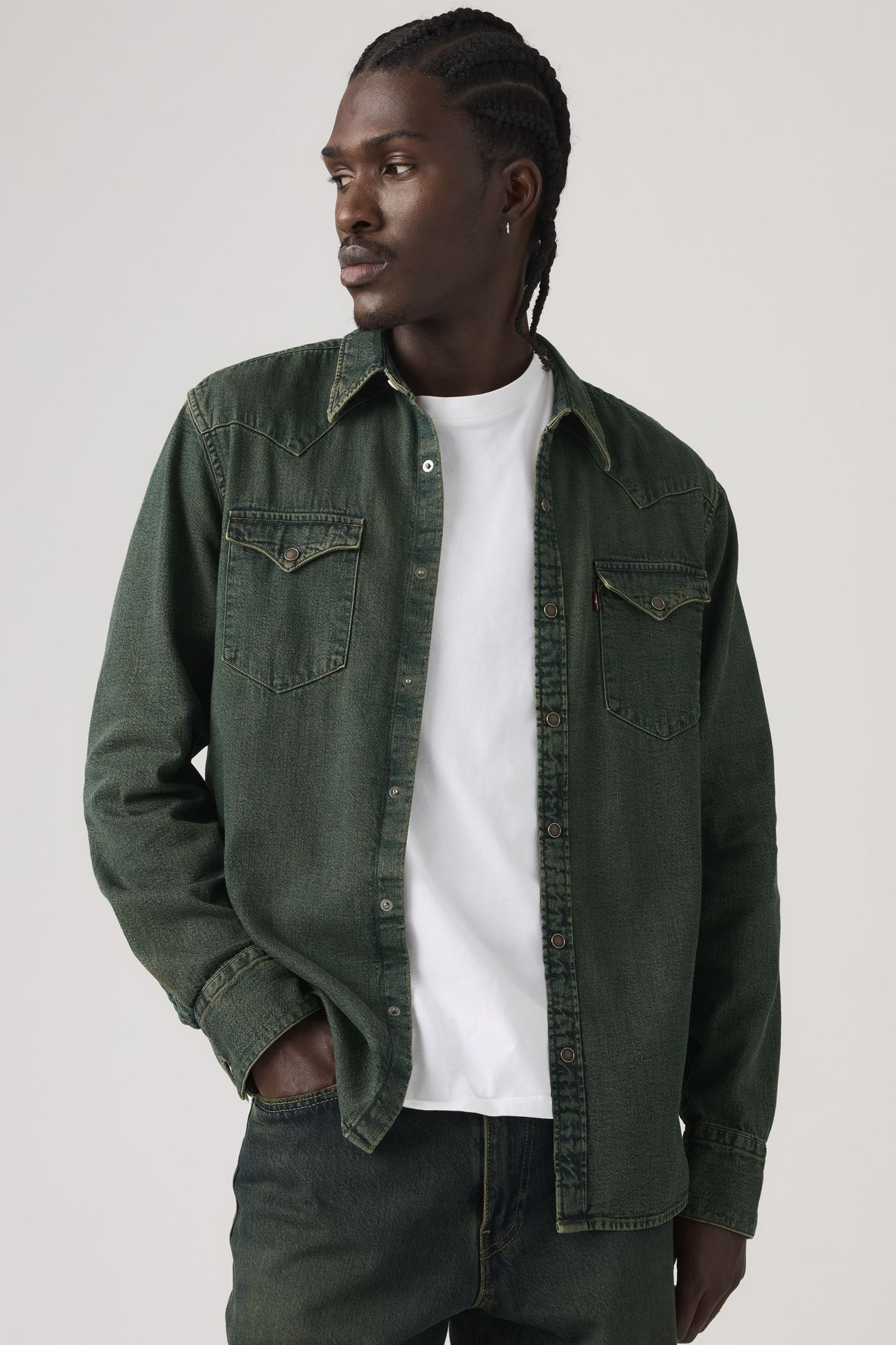 BARSTOW STANDARD FIT WESTERN SHIRT 1