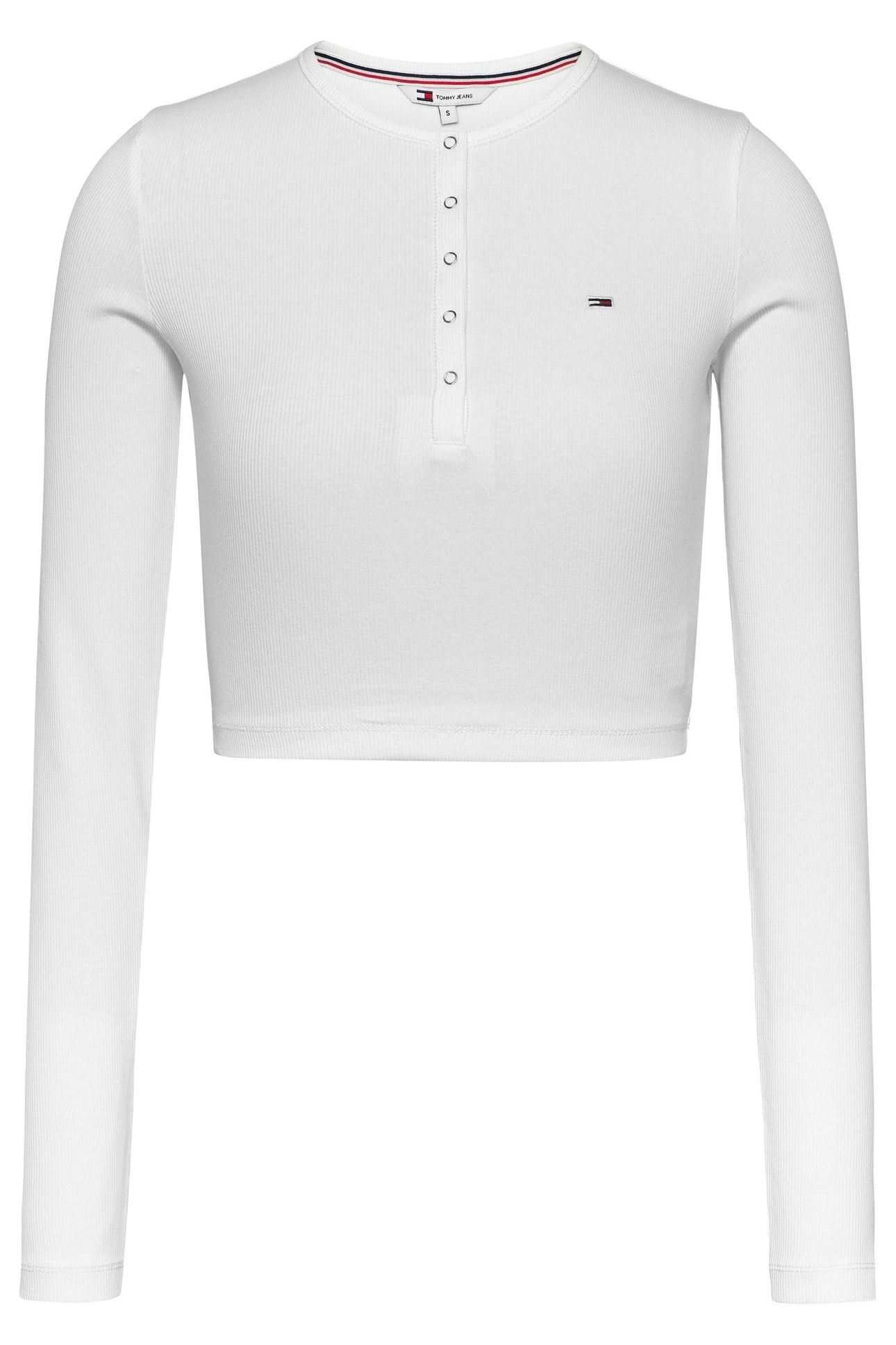 TJW CRP HENLEY TOP WHITE 1