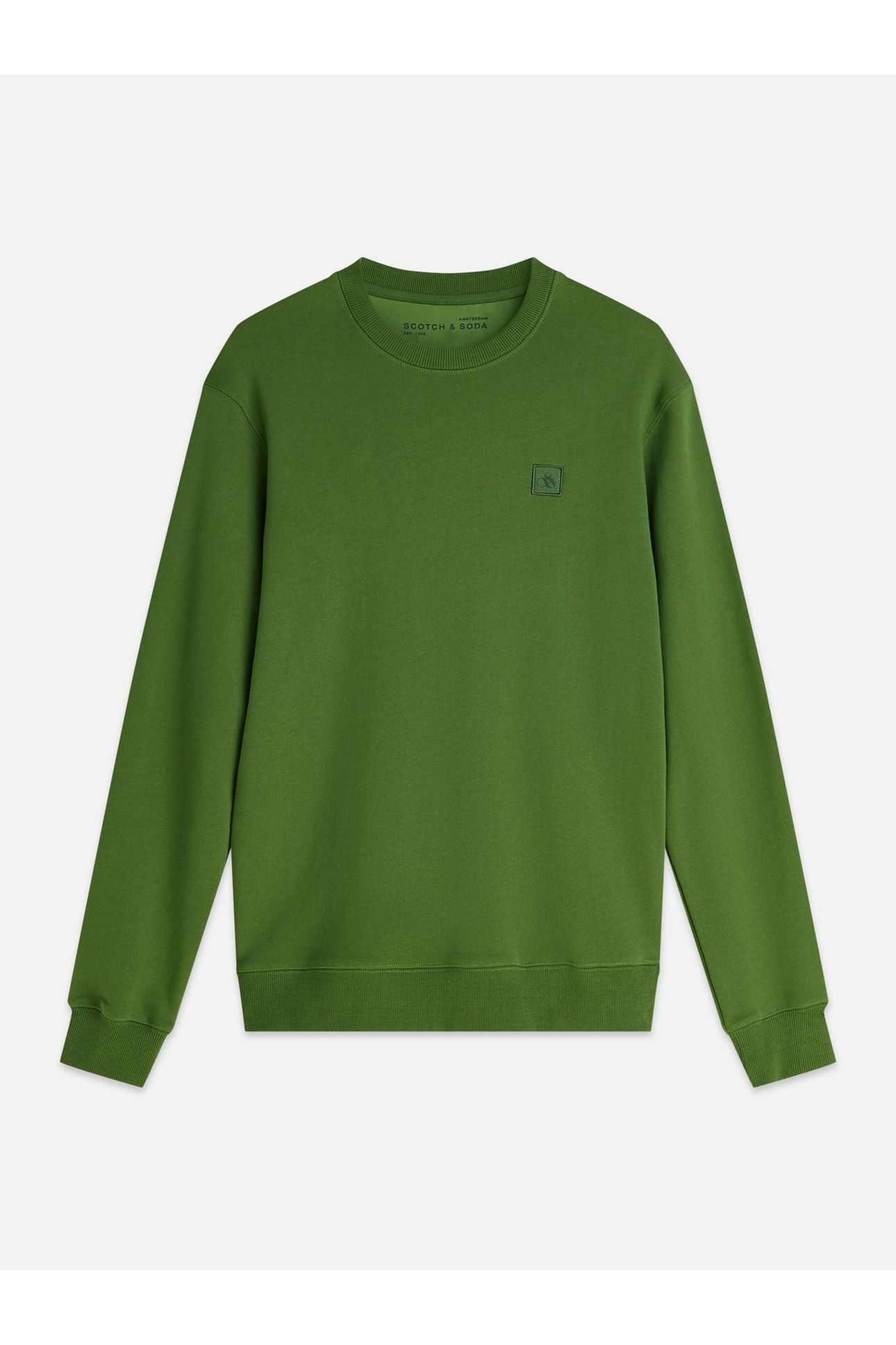 SEASONAL CORE LOGO BADGE REGULARFIT SWEATSHIRT DARK GREEN 1