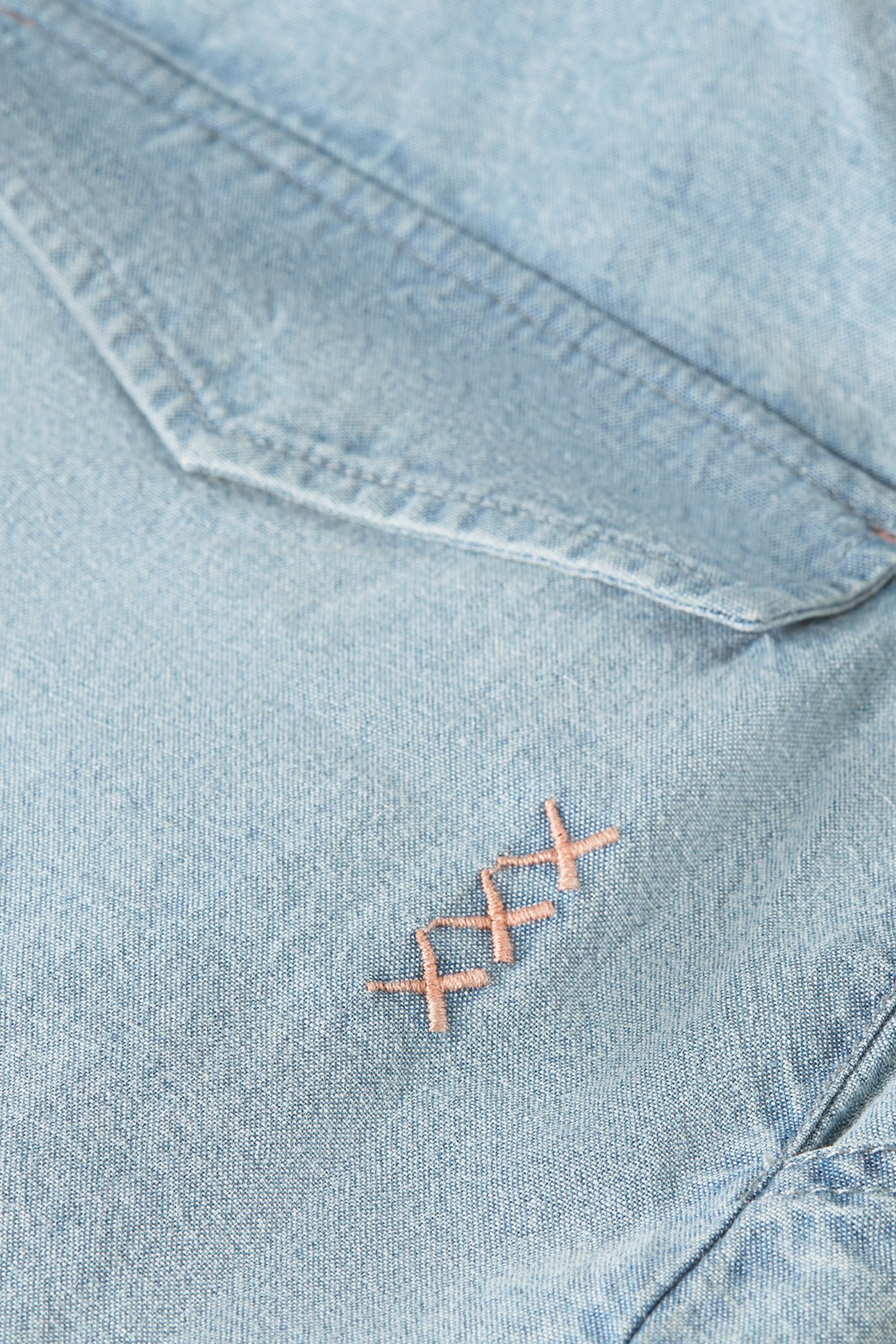LIGHTWEIGHT INDIGO SHORT SHINE A LIGHT 7
