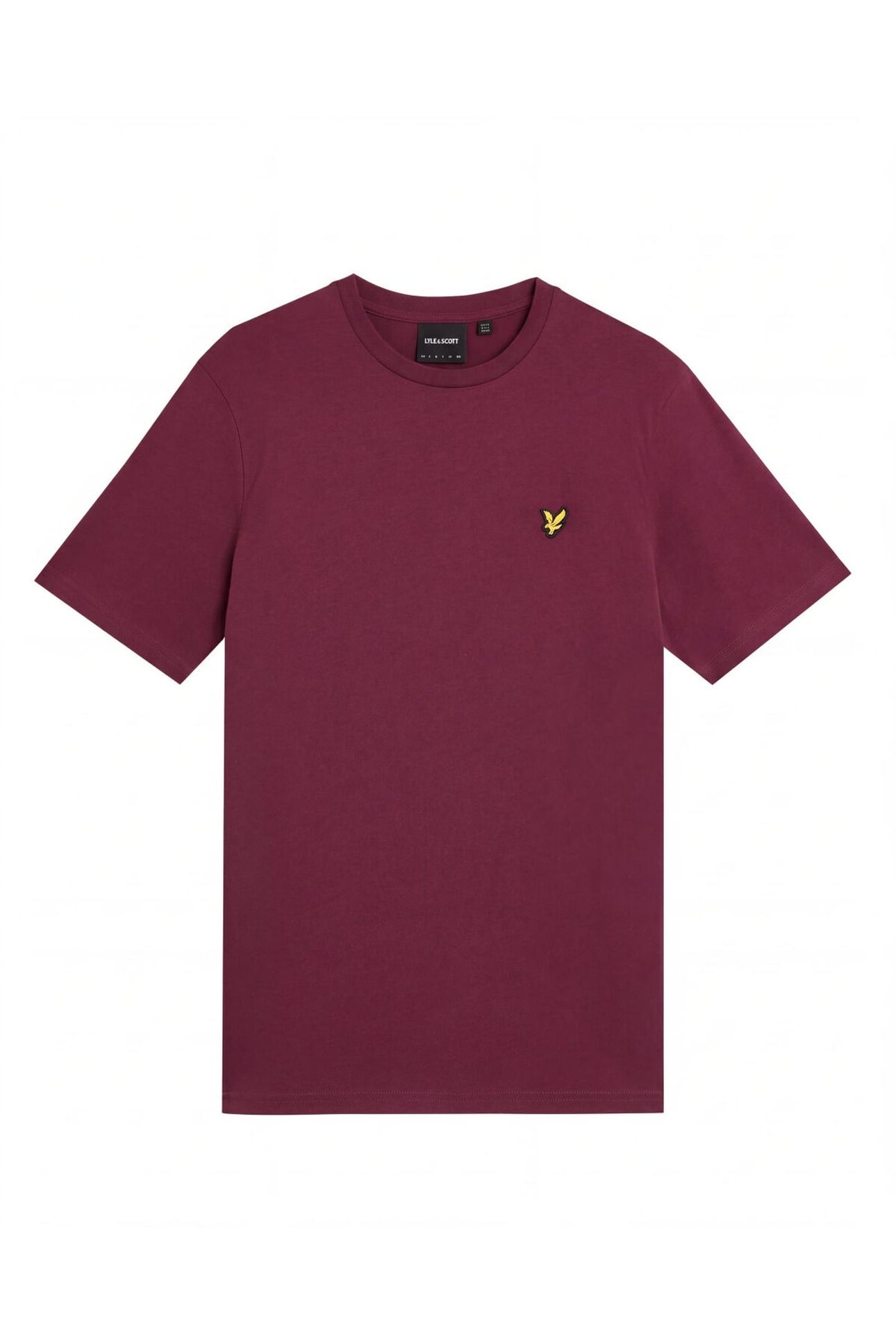 PLAIN T-SHIRT RICH BURGUNDY 4