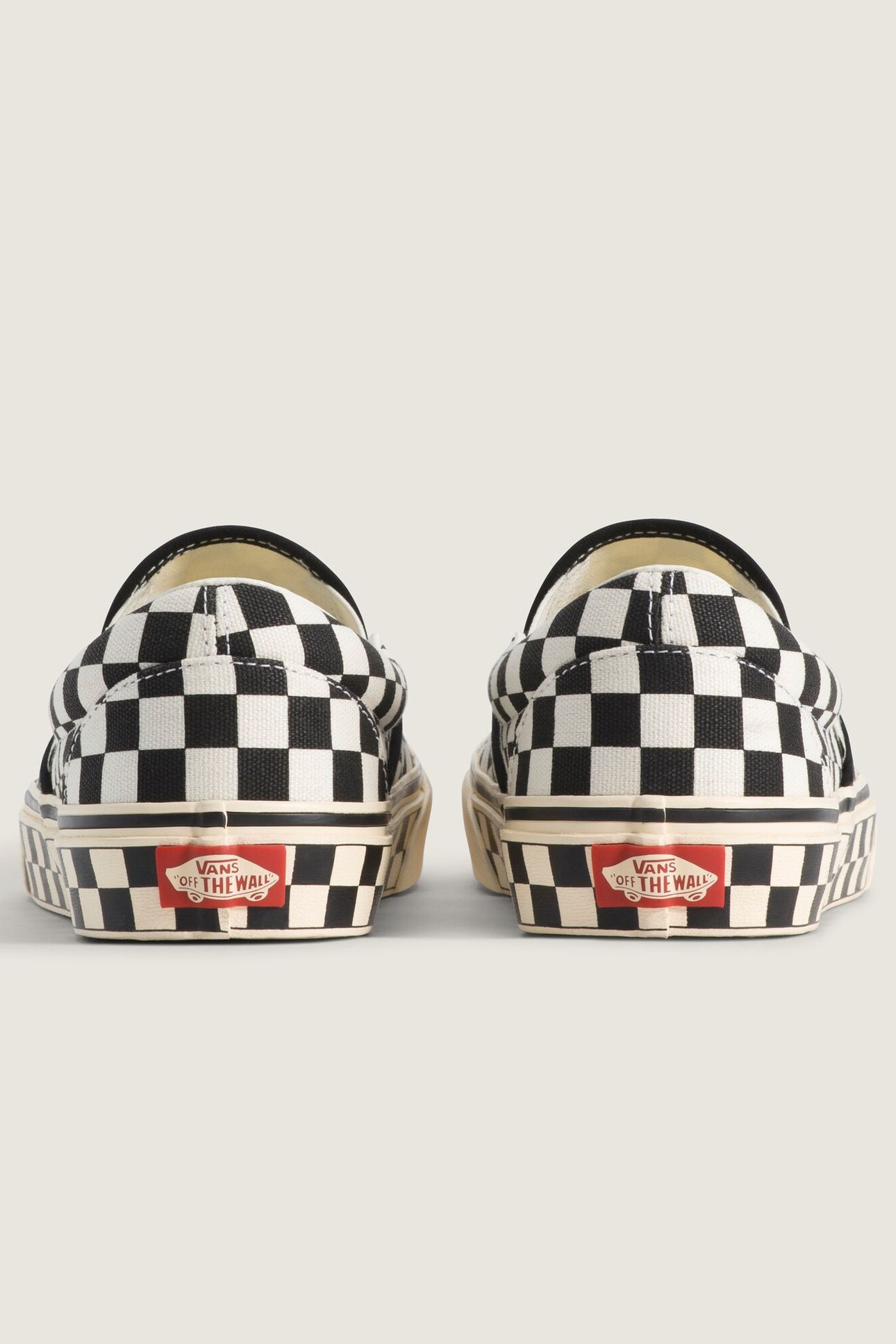 UNISEX CLASSIC SLIP-ON CHECKERBOARD BLACK/MARSHMALLOW 3