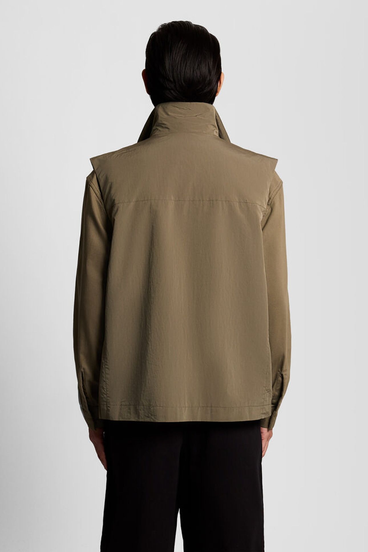 LIGHTWEIGHT RIPSTOP GILET KHAKI ASH 2