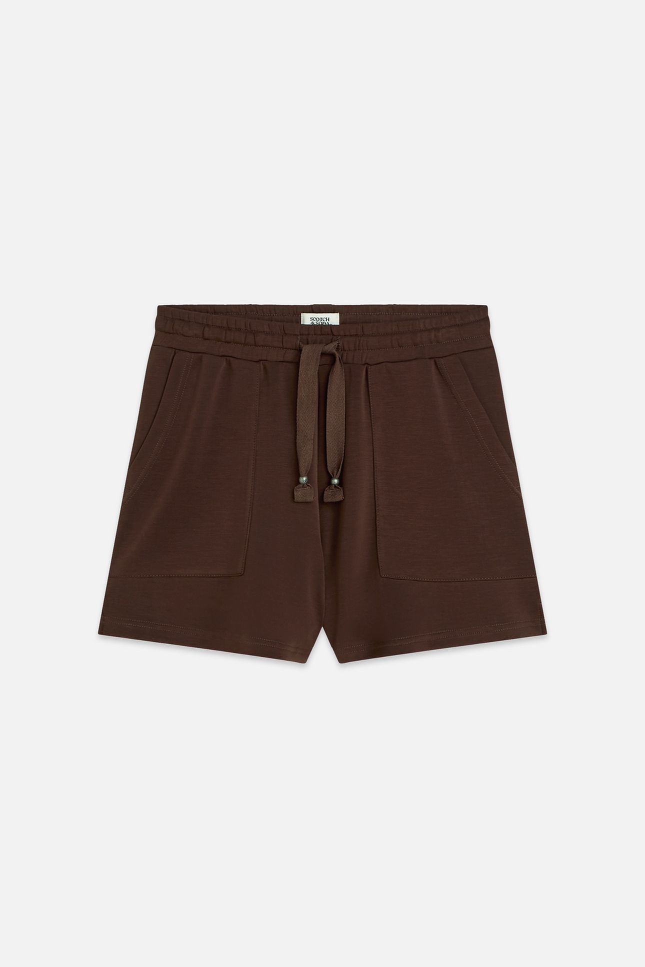 TENCEL SHORTS HOT FUDGE 1