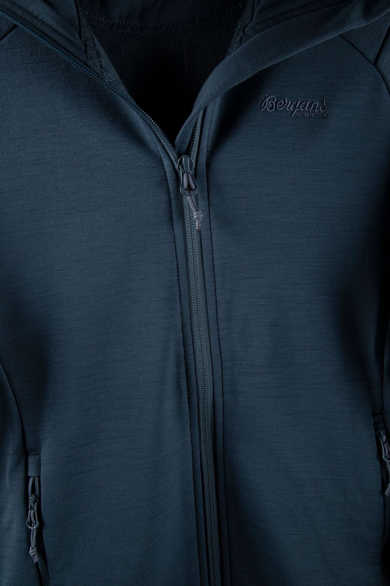 ULSTEIN WOOL HOOD JACKET ORION BLUE 4