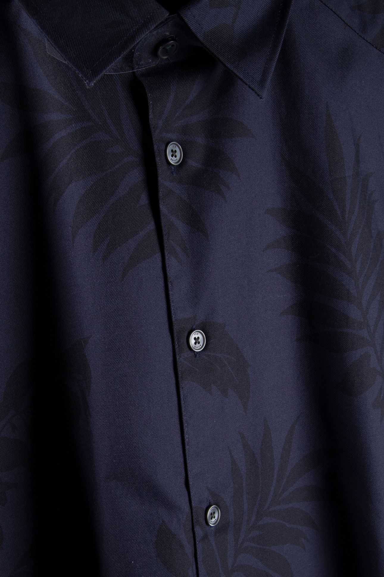 BARRIT LS REGULAR FLORAL PRINT SHIRT NAVY 4