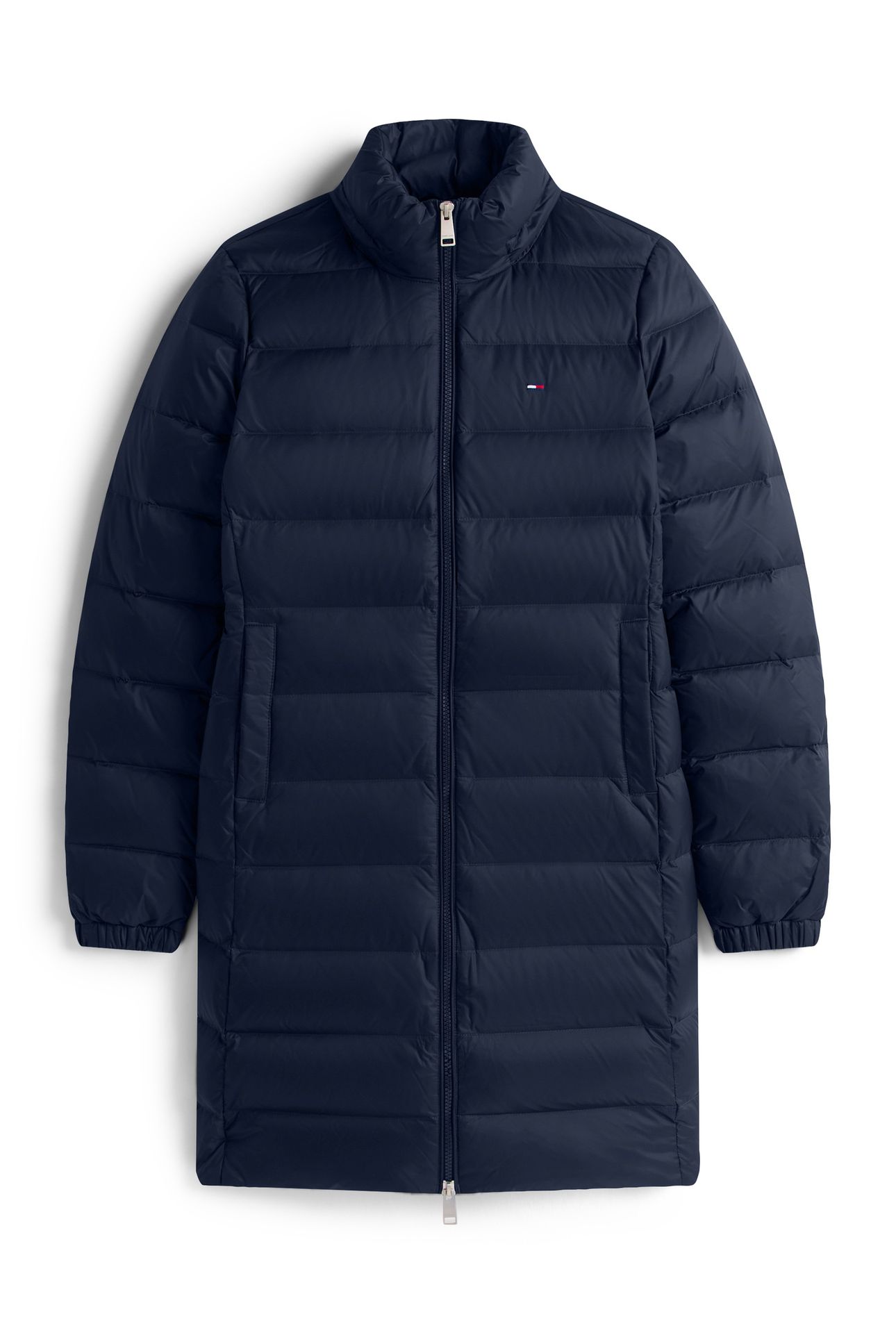 ESSENTIAL HOODED COAT BLUE 3