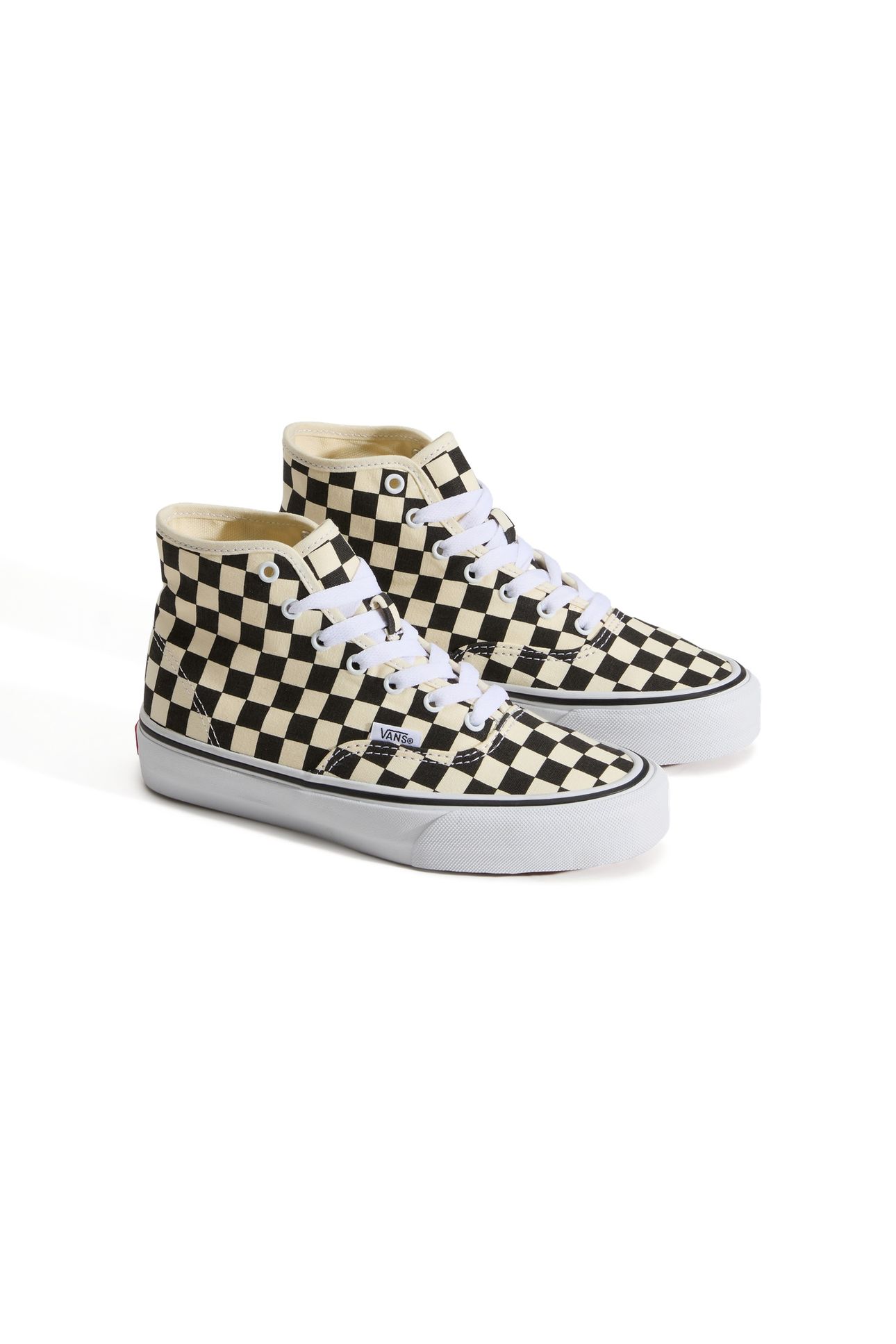 JUNIOR AUTHENTIC HI 2.0 CHECKERBOARD BLACK/TRUE WHITE 3