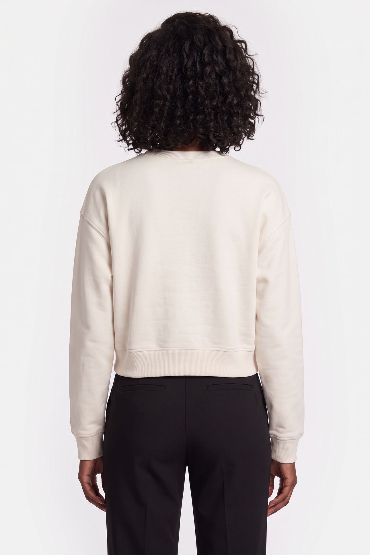 CHEST ARTWORK SWEATSHIRT OFF WHITE 2