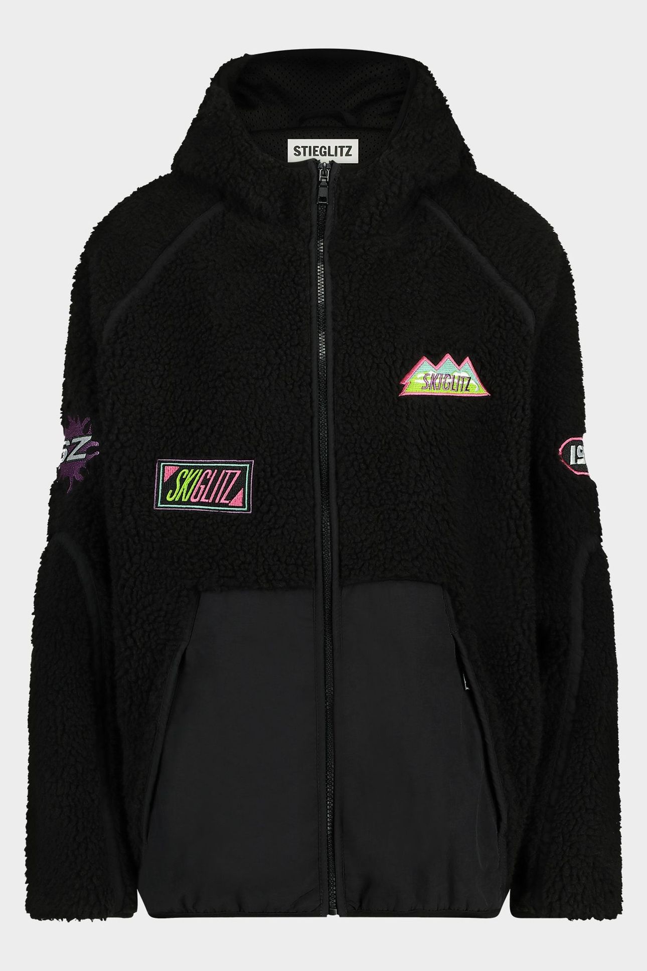 DORA TEDDY JACKET BLACK 1